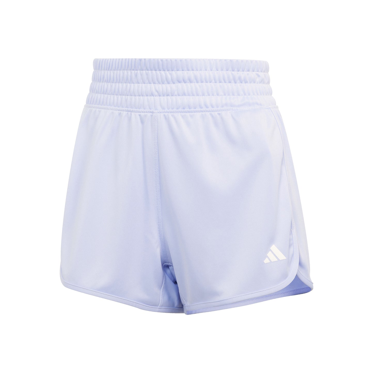 adidas Pacer Knit High 3in Shorts Damen-Flieder