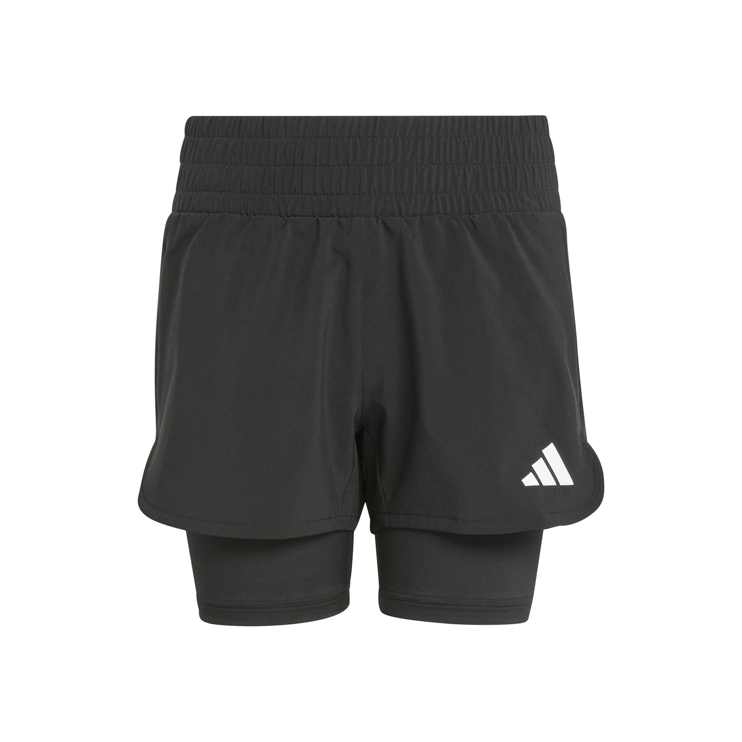 adidas All Sports Pacer NXT 2in1 Shorts Kinder-Schwarz