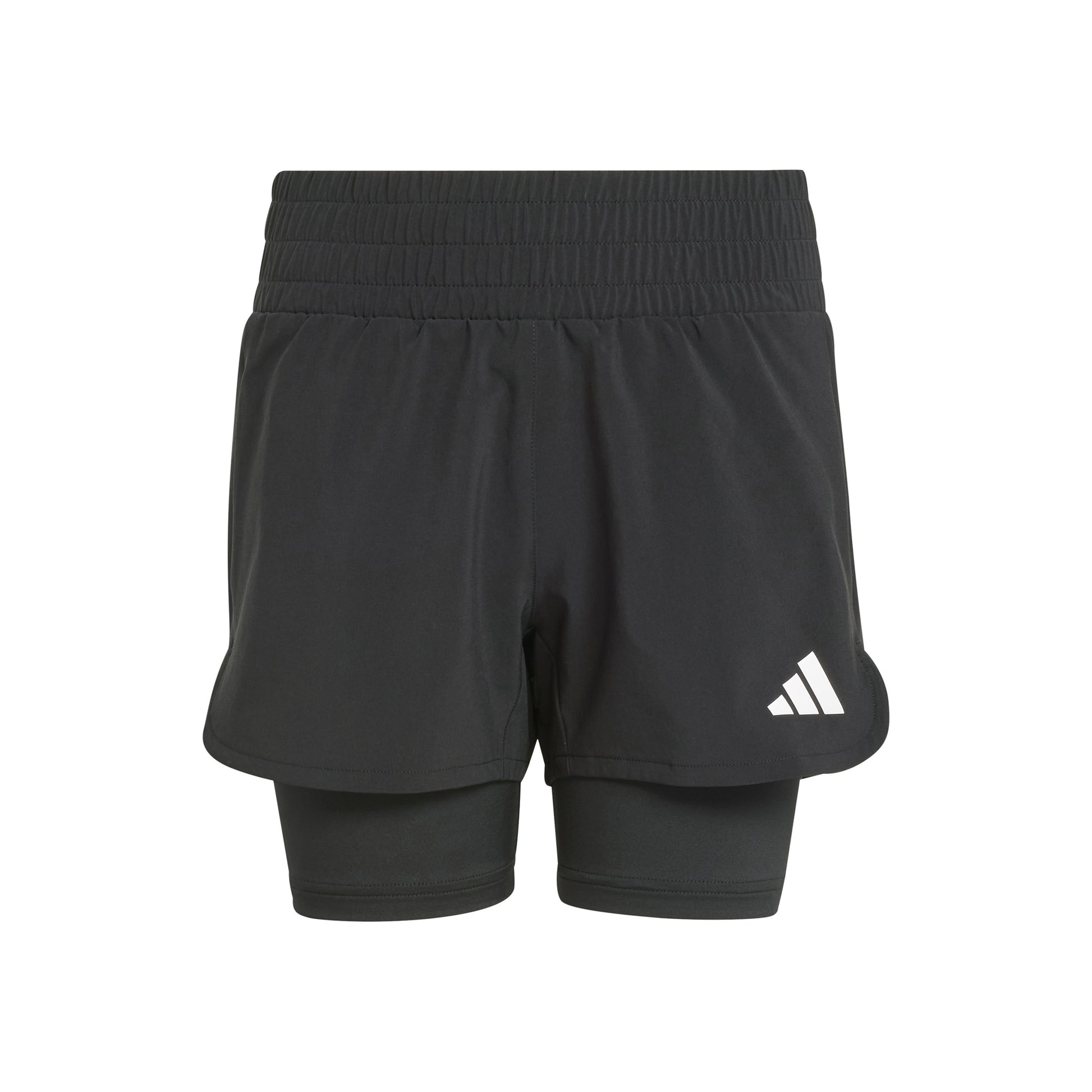 adidas All Sports Pacer NXT 2in1 Shorts Kinder-Schwarz