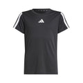 Training Essentials 3 Stripes T-Shirt Kinder - schwarz, weiß