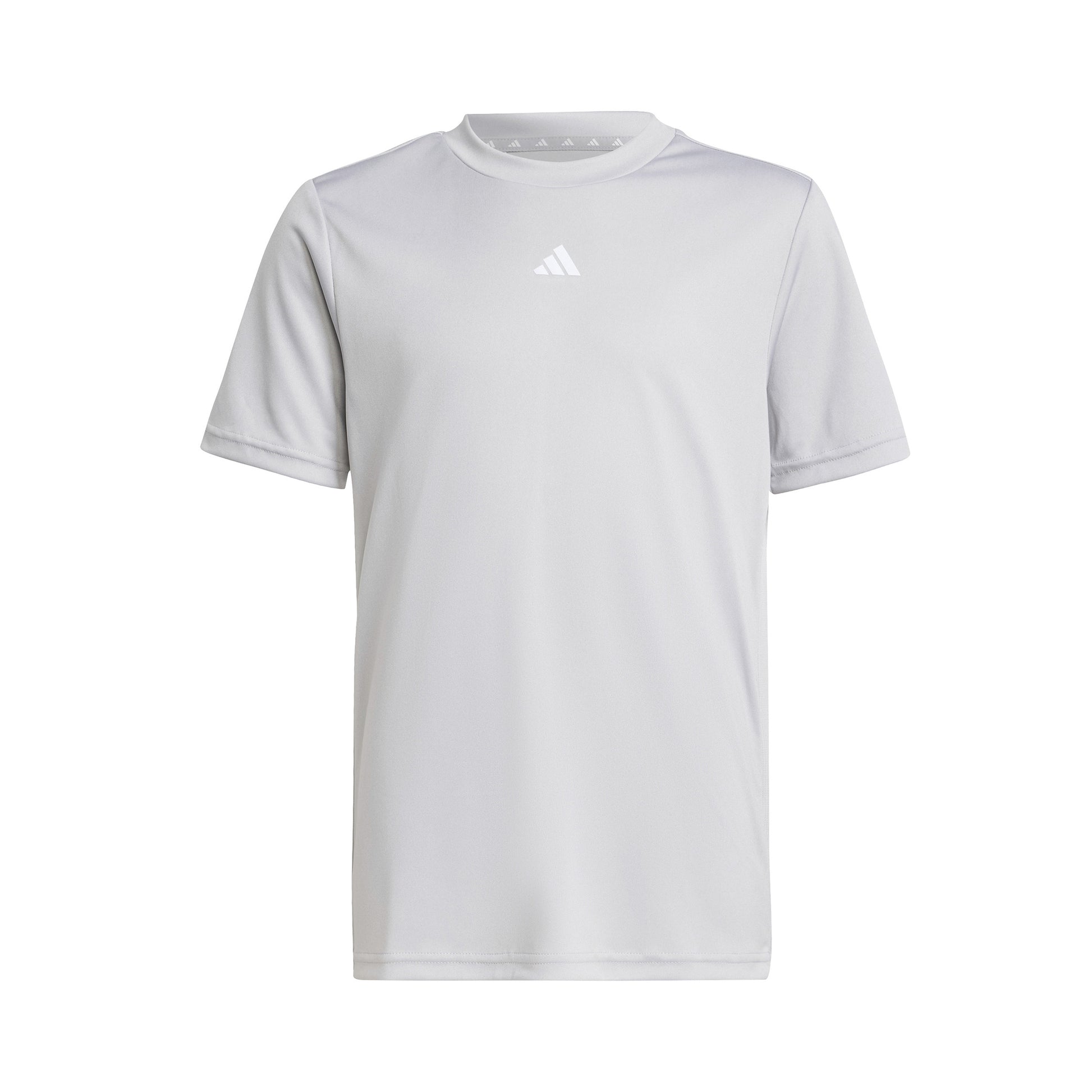 adidas Training Essentials Logo Regular Fit T-Shirt Kinder - grau,