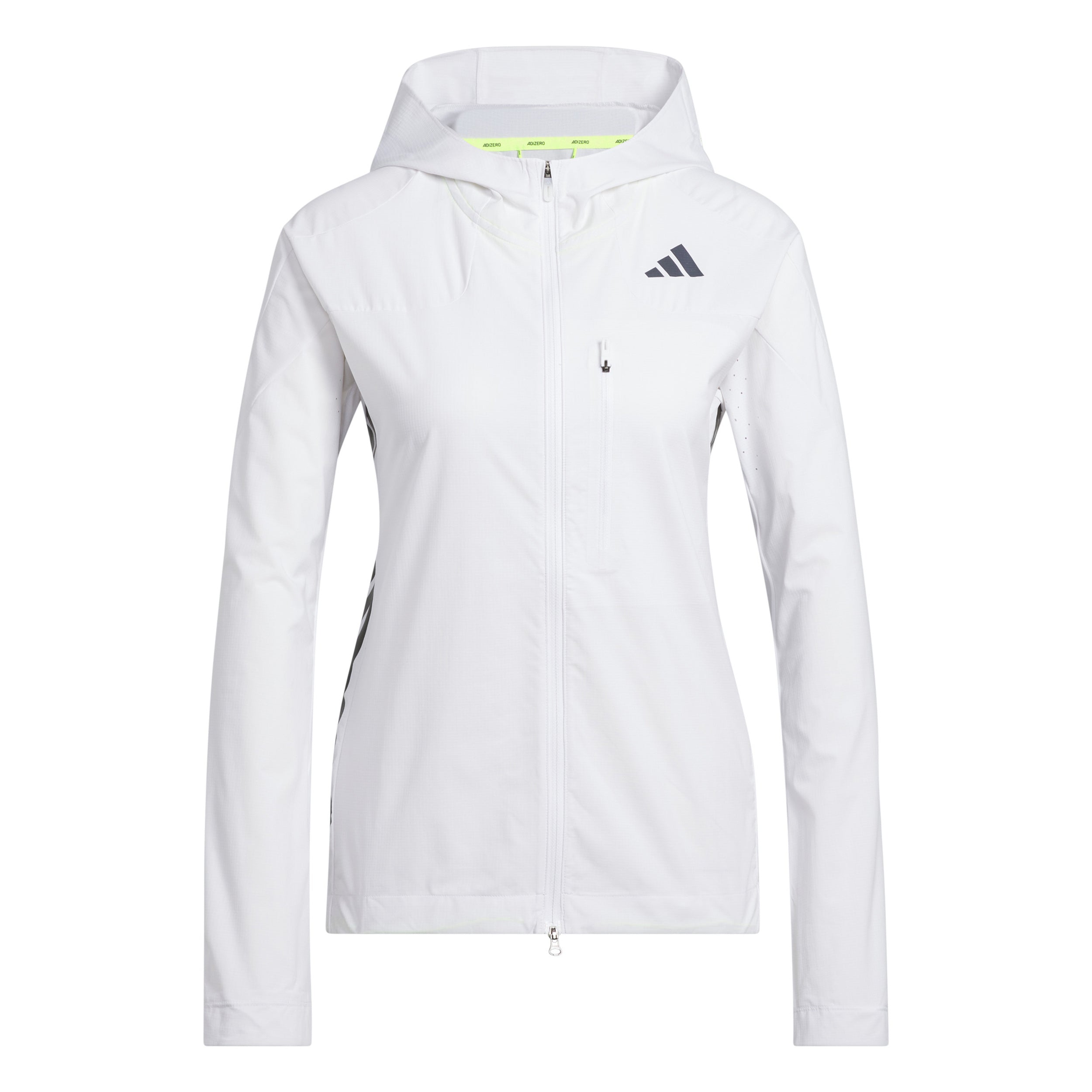 adidas Adizero Laufjacke Damen-Weiß