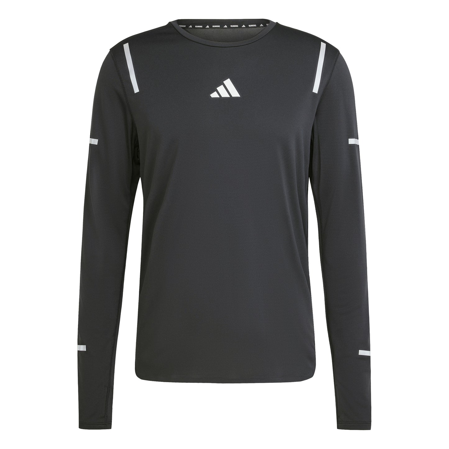 adidas Ultimate High Visibility Laufshirt Herren-Schwarz