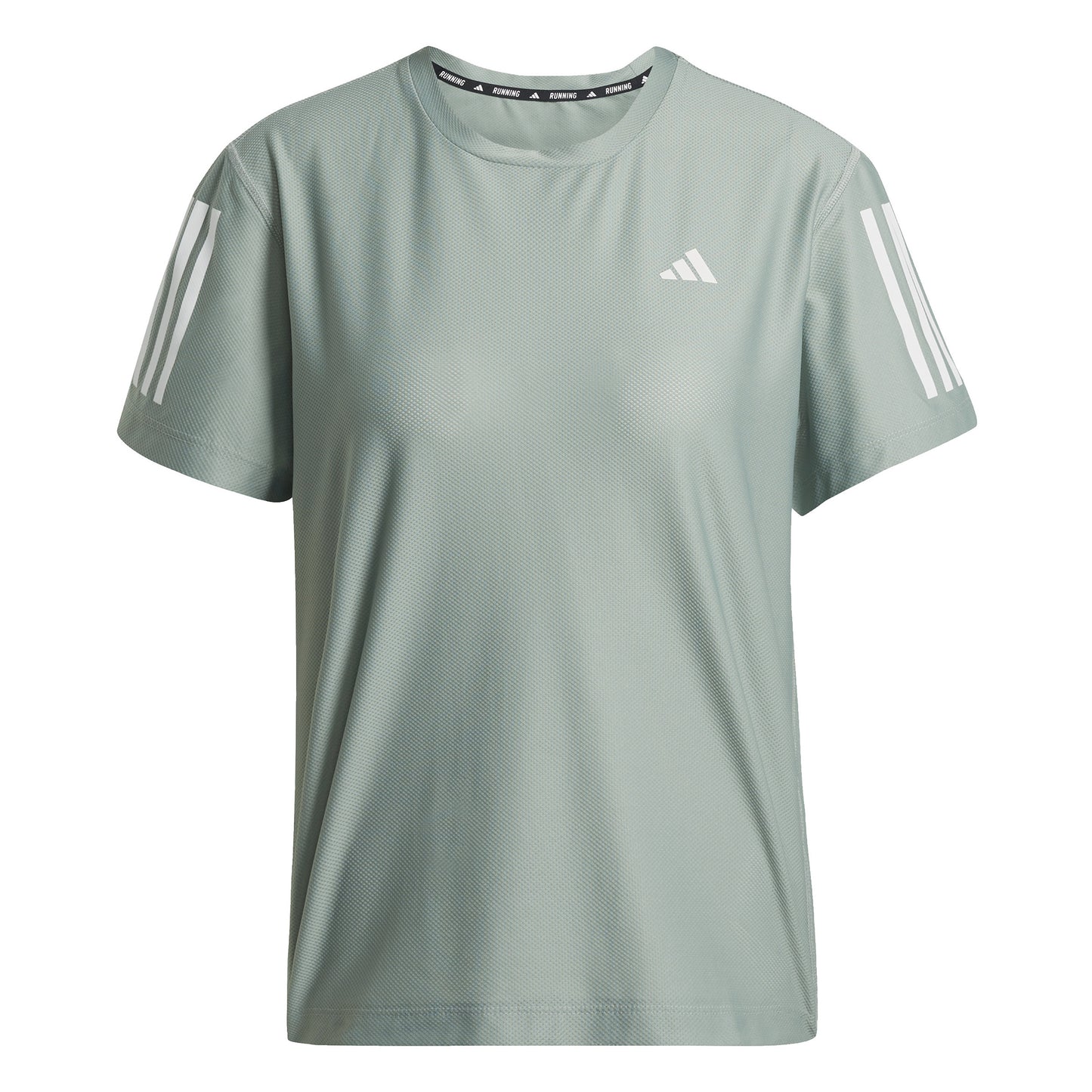 adidas Own the Run Laufshirt Damen - salbei