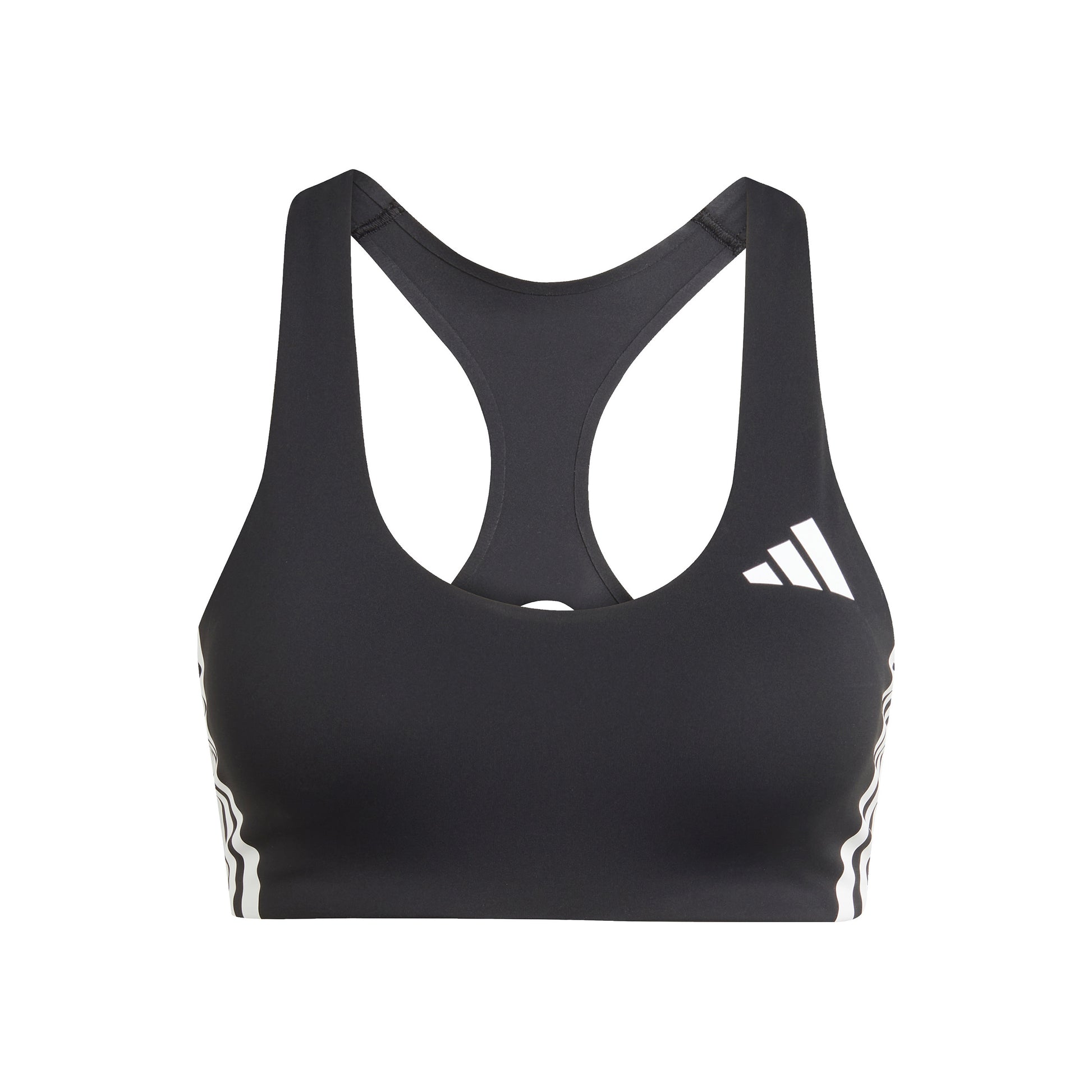 adidas Adizero Medium Support Sport-BH Damen-Schwarz