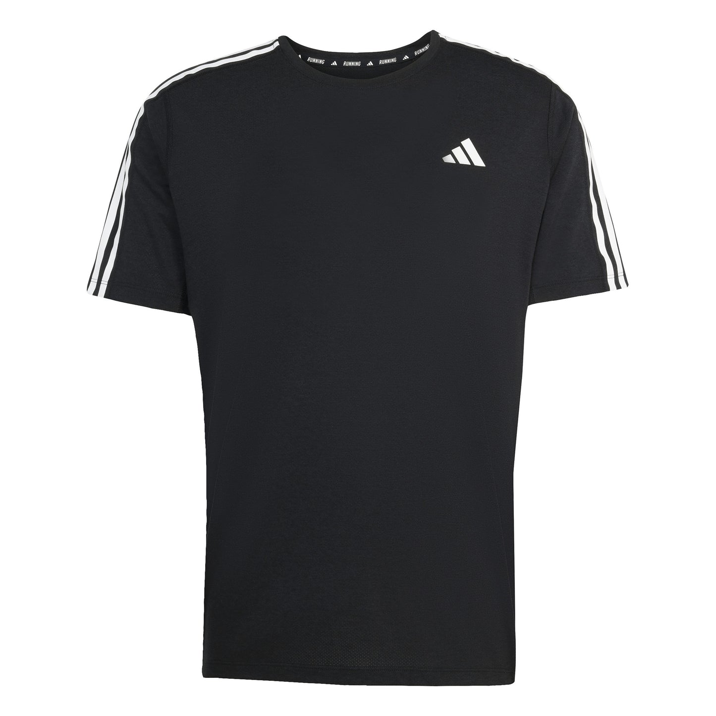 adidas Own The Run 3S Laufshirt Herren-Schwarz,Weiß