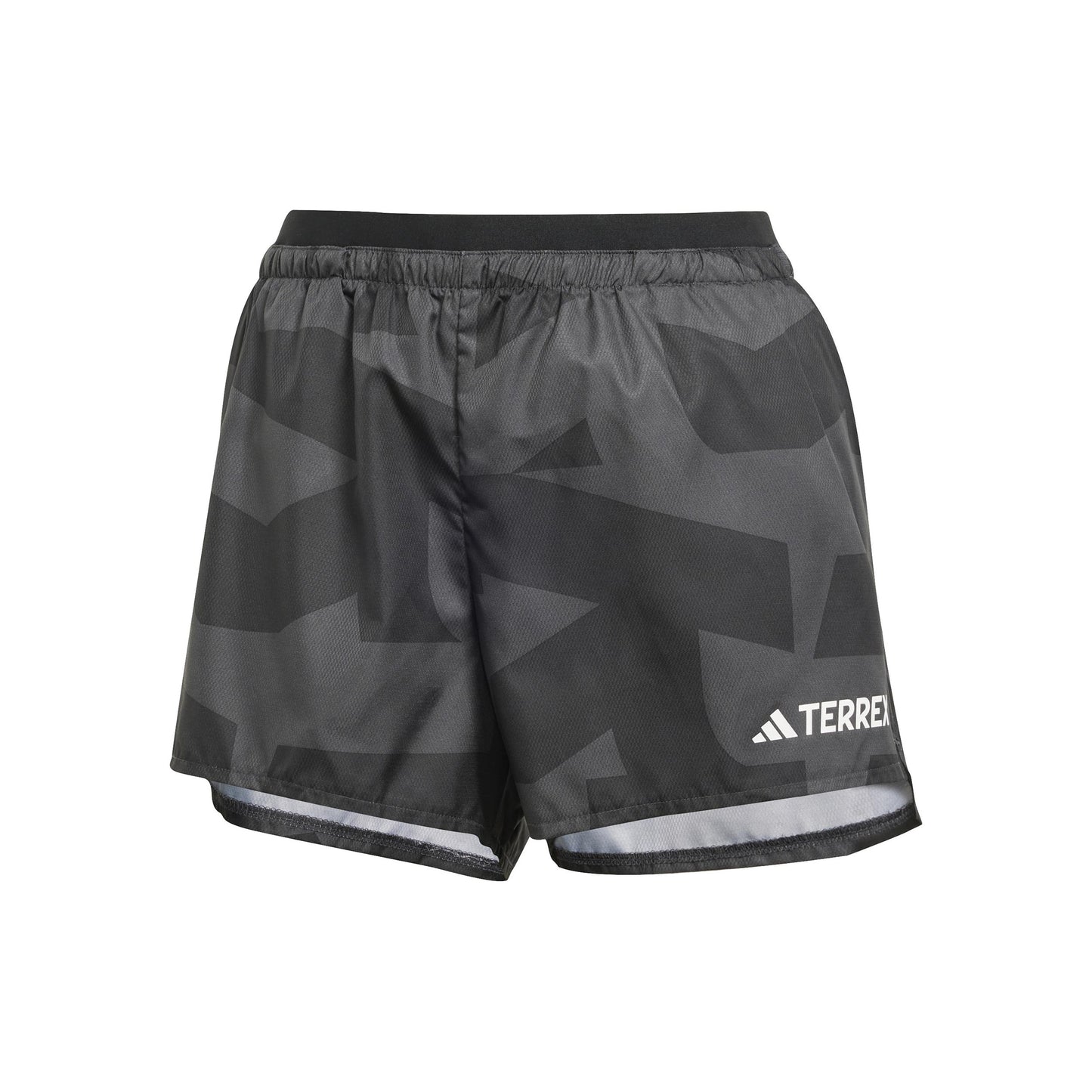 adidas Terrex MT Light 3in Laufshorts Damen-Schwarz,Grau