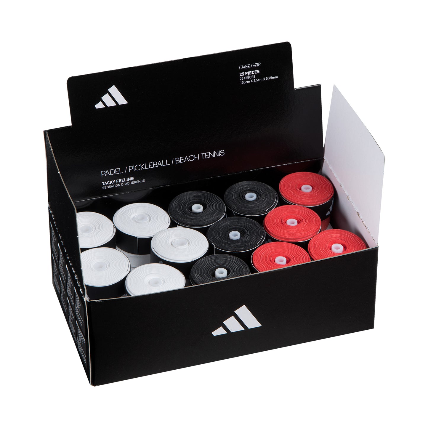 adidas Box of overgrip  25er Box - mehrfarbig
