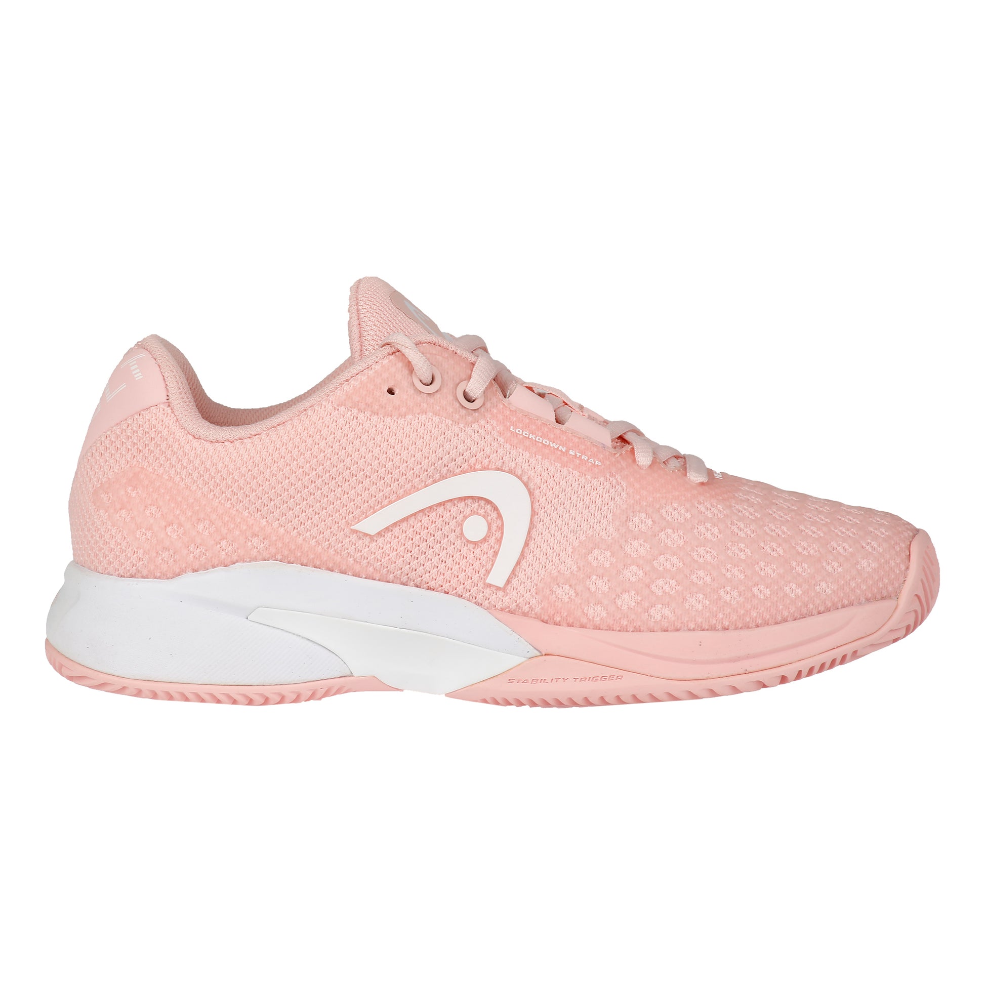HEAD Revolt  Pro 3.0 Sandplatzschuh Damen - rosa, weiß