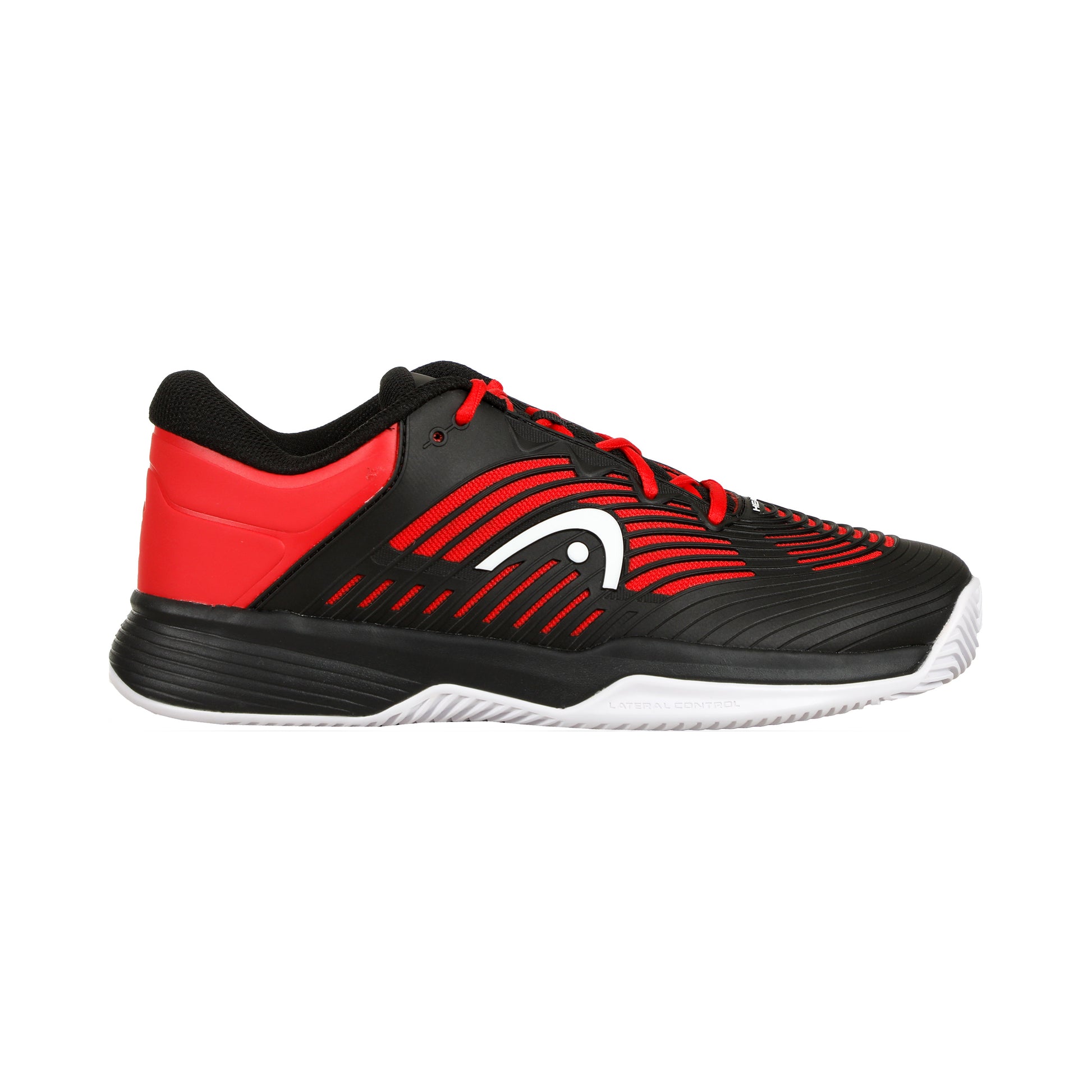 HEAD Revolt Pro 4.5 Sandplatzschuh Kinder - schwarz, rot