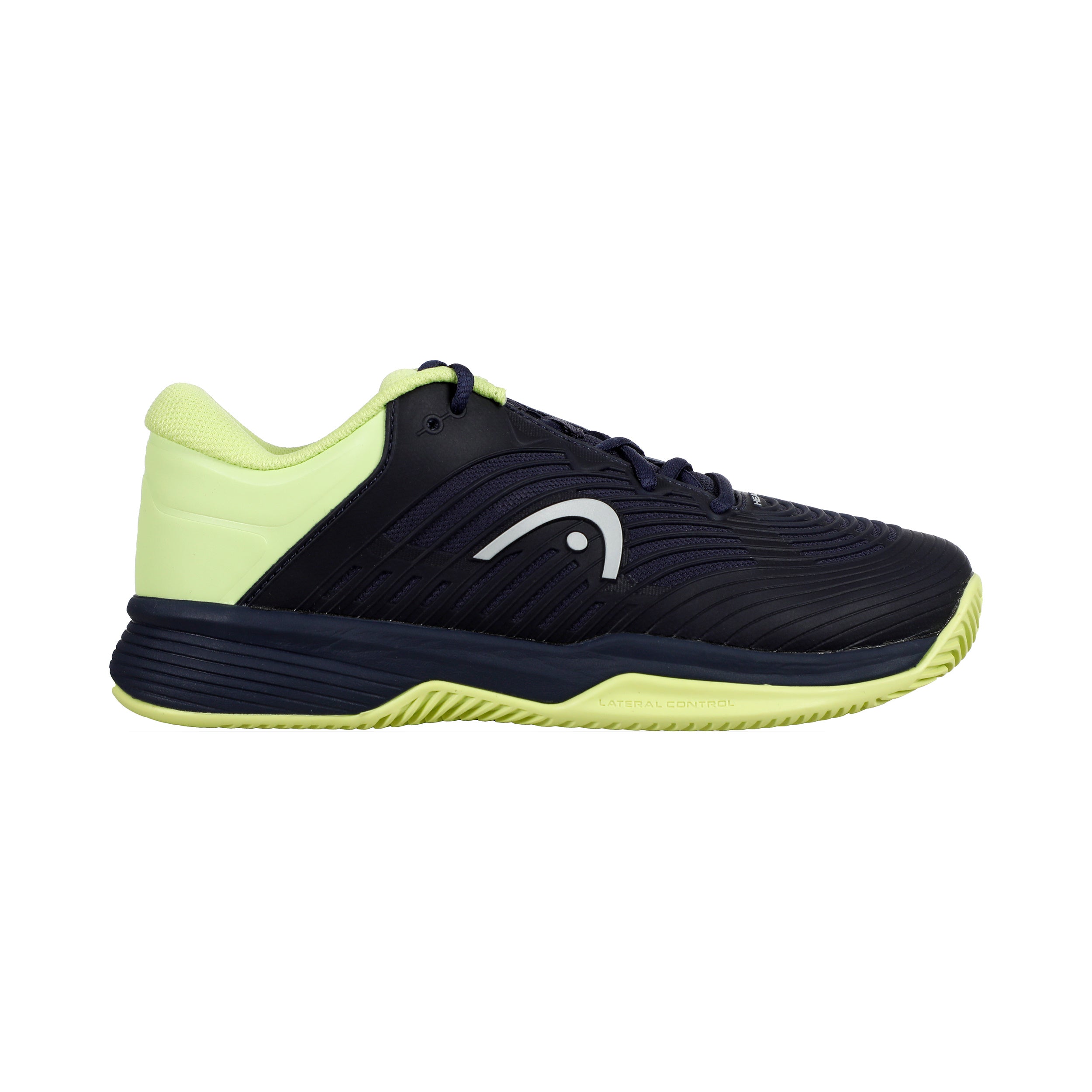 HEAD Revolt Pro 4.5 Sandplatzschuh Kinder-Dunkelblau,Limette