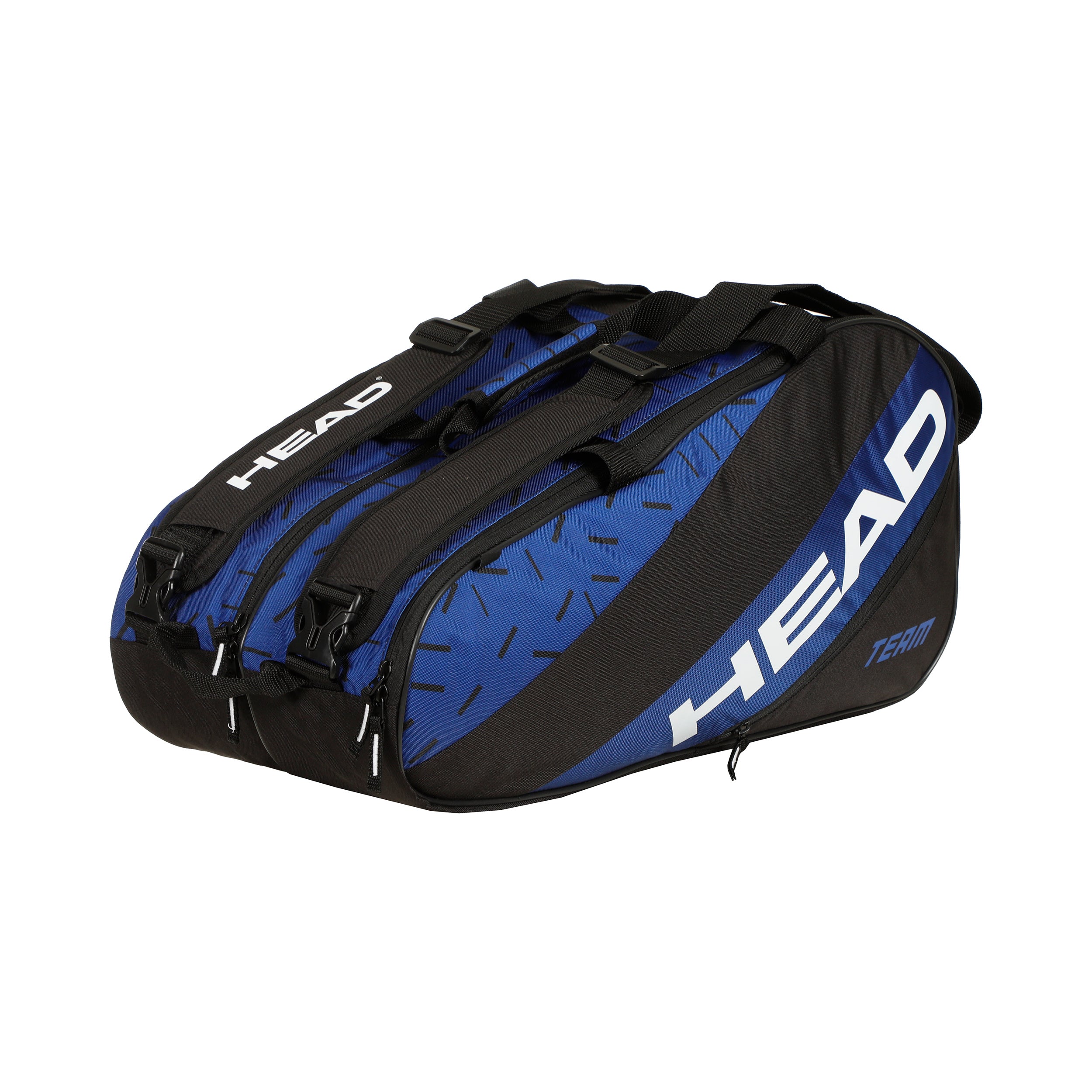 HEAD Team Padel Bag L Padelschlägertasche-Schwarz,Silber
