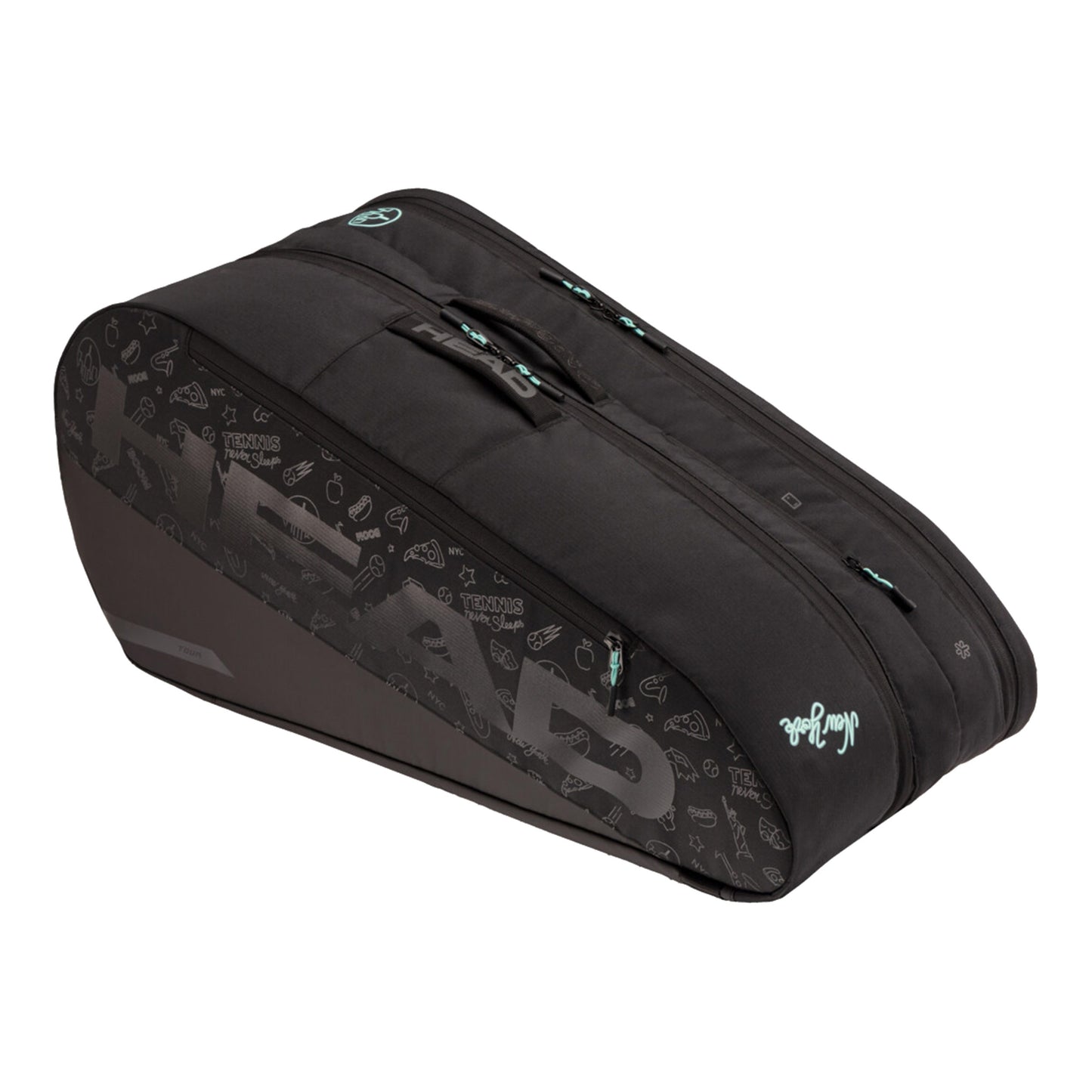 HEAD Tour L Neon 2025 Schlägertasche 9er - schwarz