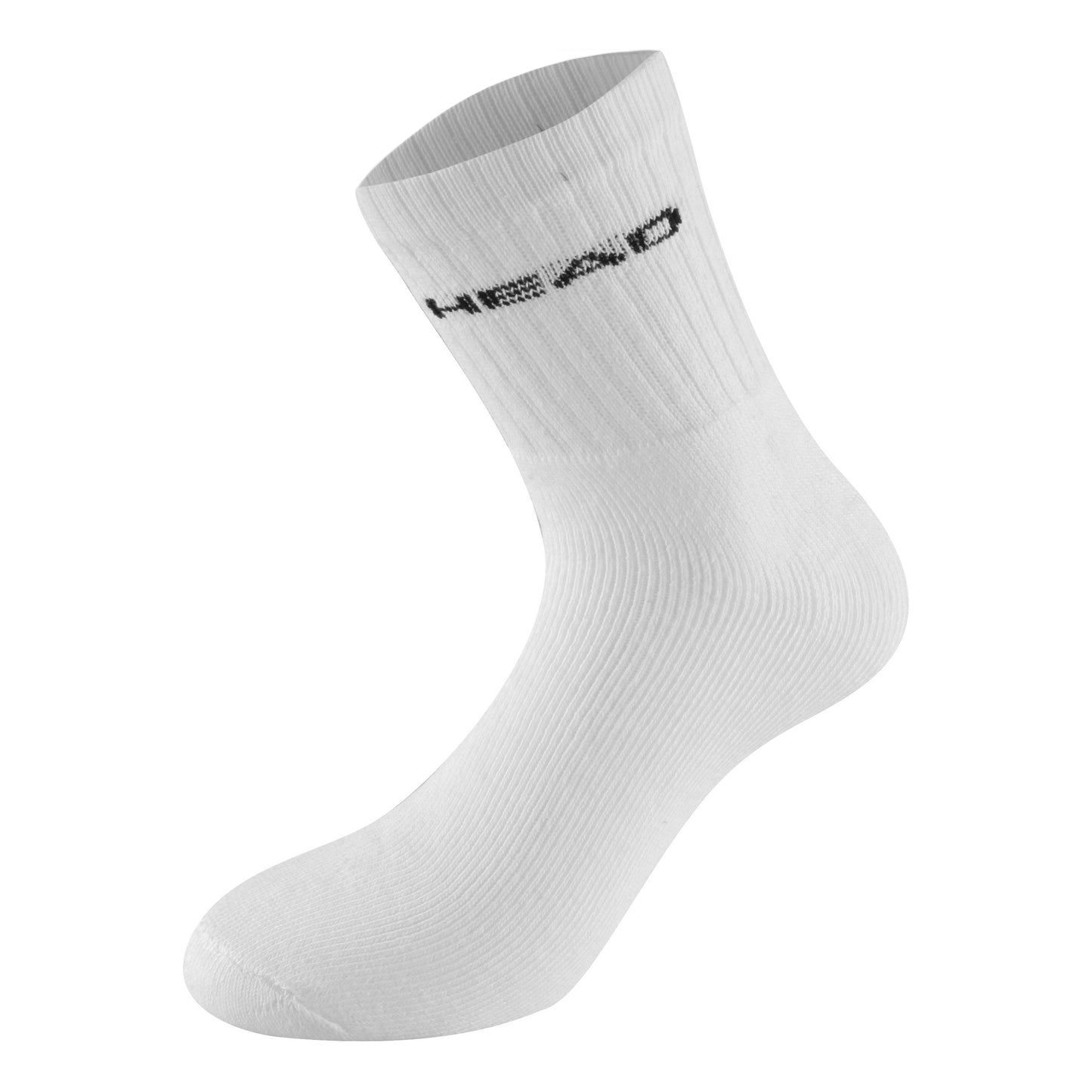 HEAD Short Crew Tennissocken Unisex - weiß, schwarz