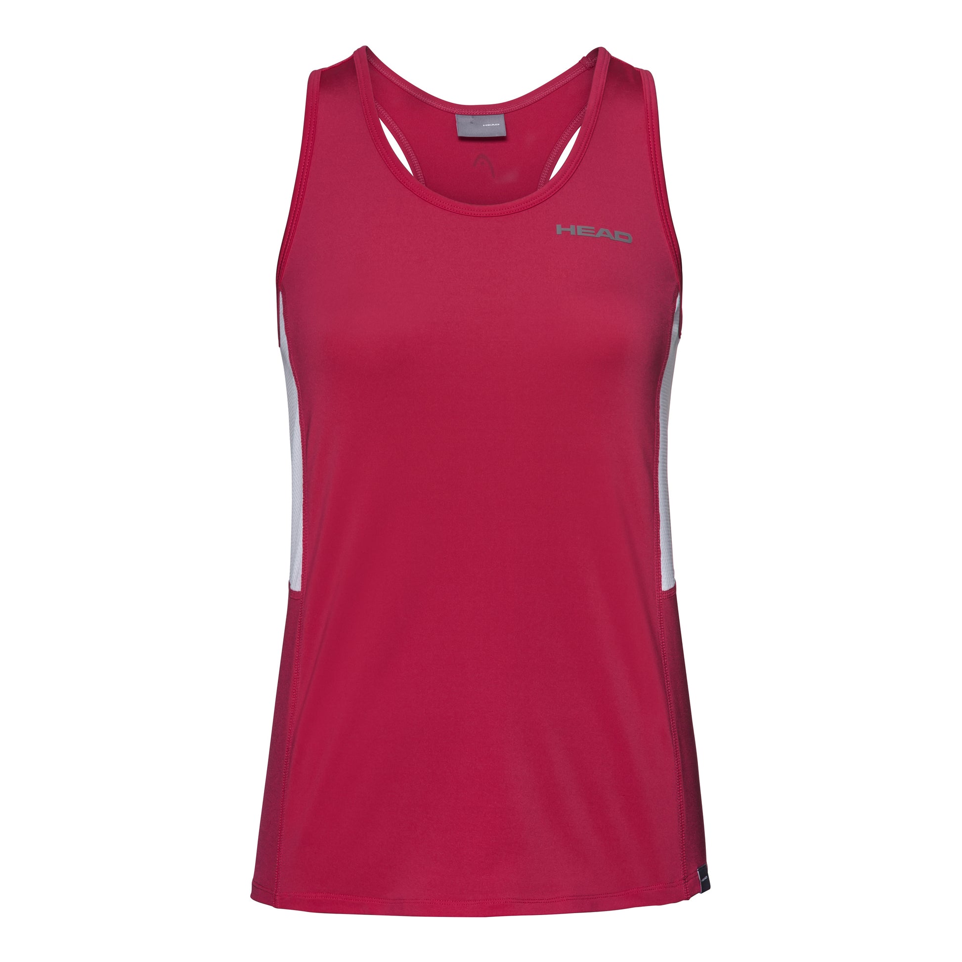 HEAD Club Tank-Top Mädchen - berry, weiß