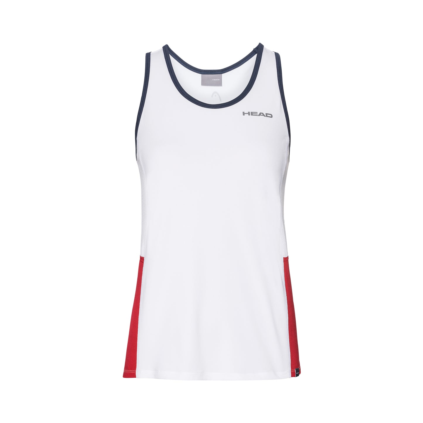 HEAD Club Tank-Top Mädchen - weiß, rot