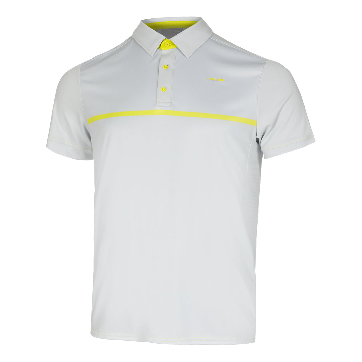 HEAD Extreme Polo Herren - weiß, gelb