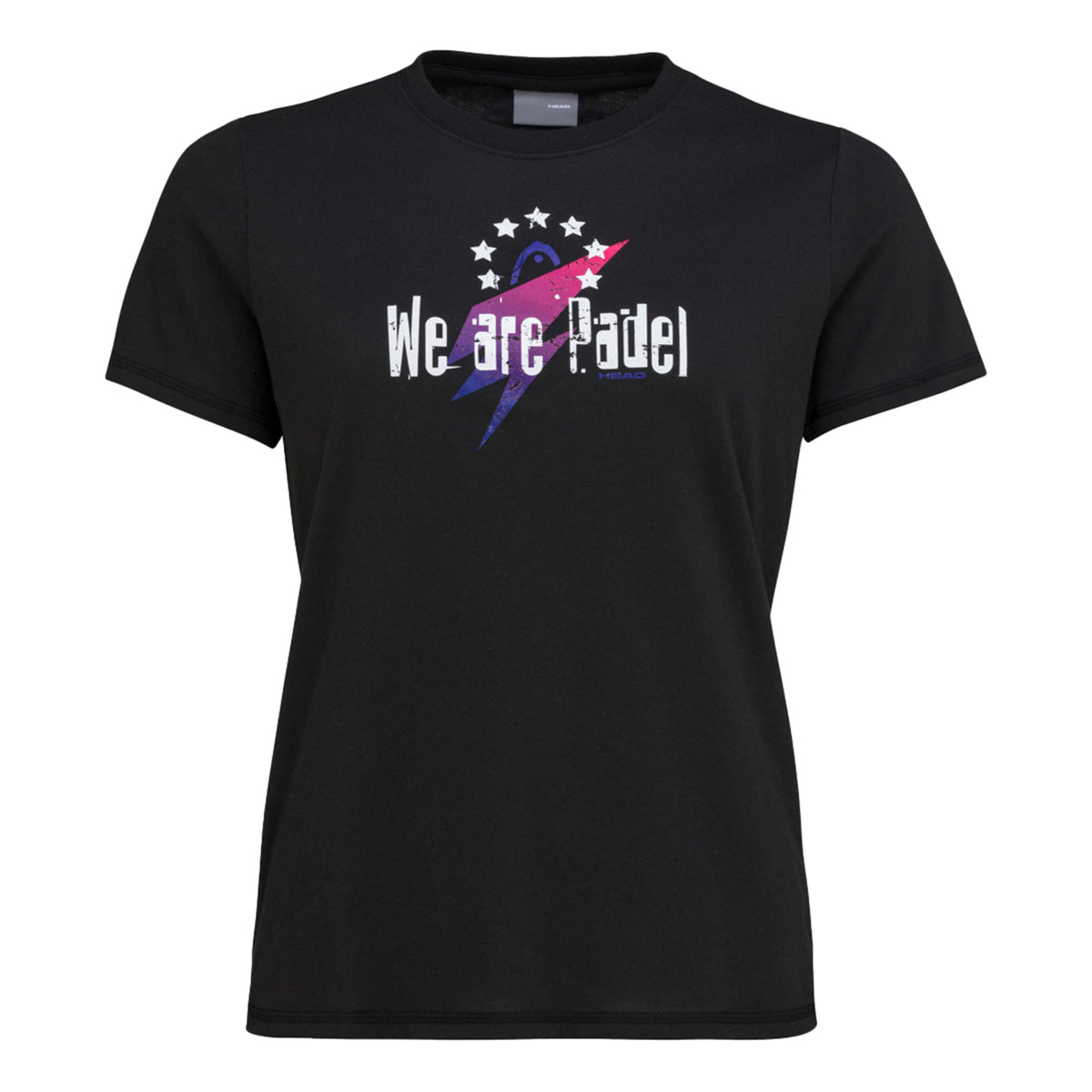 HEAD WAP Star Padel T-Shirt Damen - schwarz,