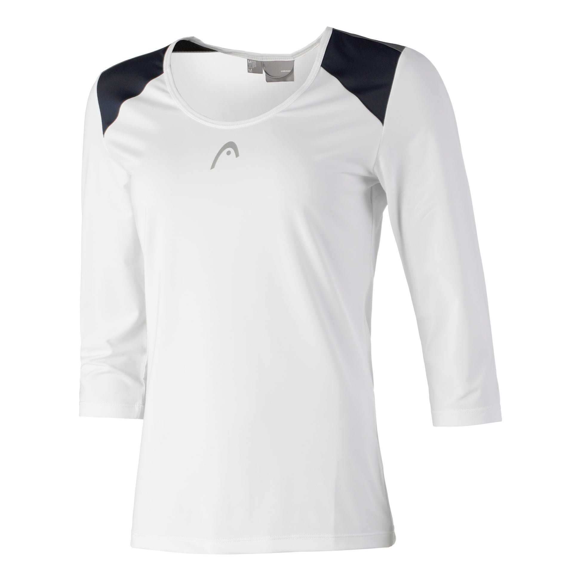 HEAD Club Longsleeve Damen-Weiß,Blau