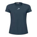 Tie-Break T-Shirt Damen - dunkelblau,