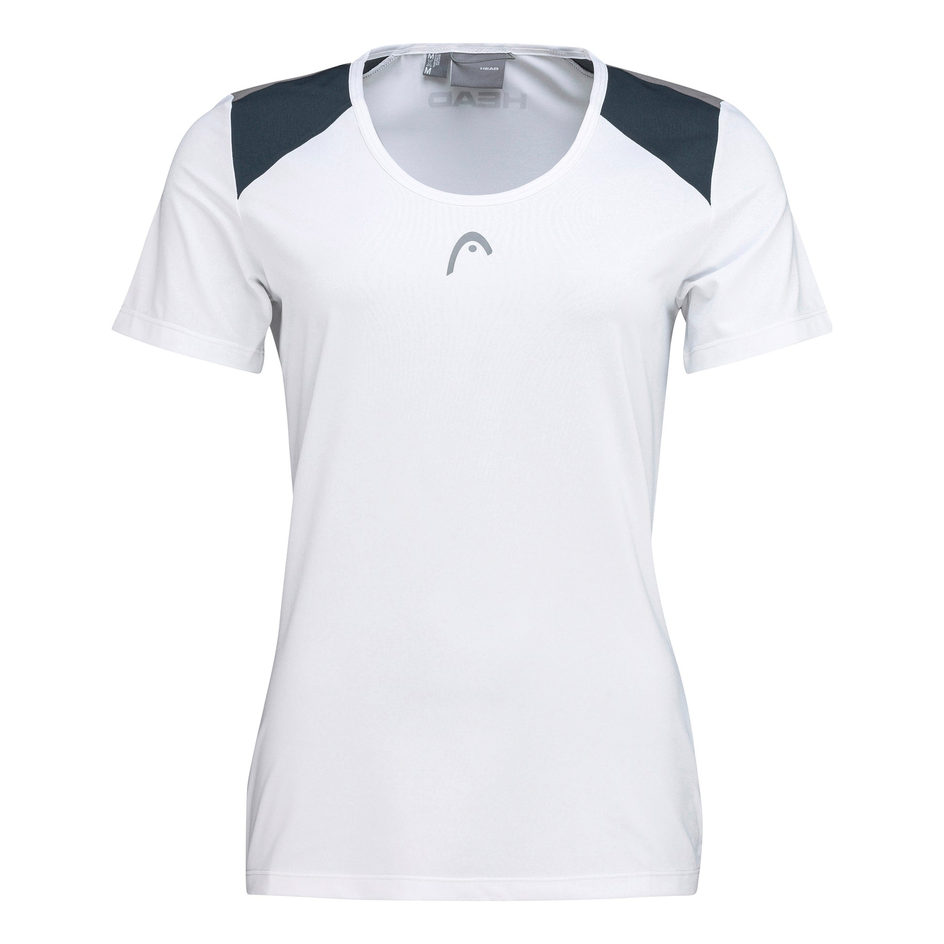 HEAD 22 Tech T-Shirt Damen - weiß, dunkelblau