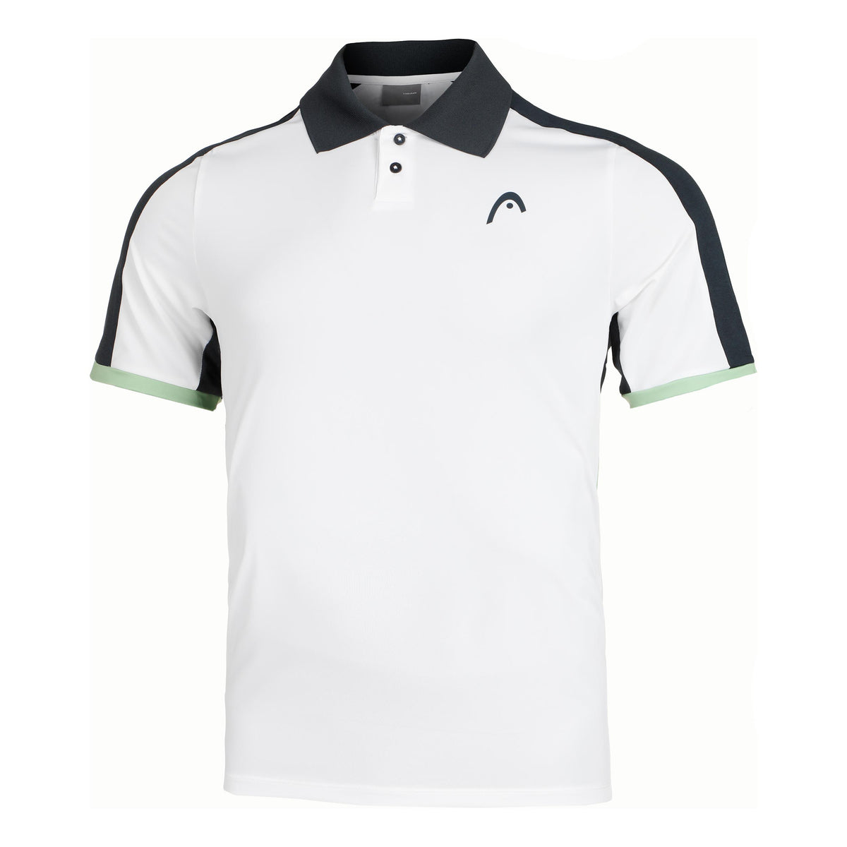 HEAD Play Tech Polo Herren - weiß, dunkelblau
