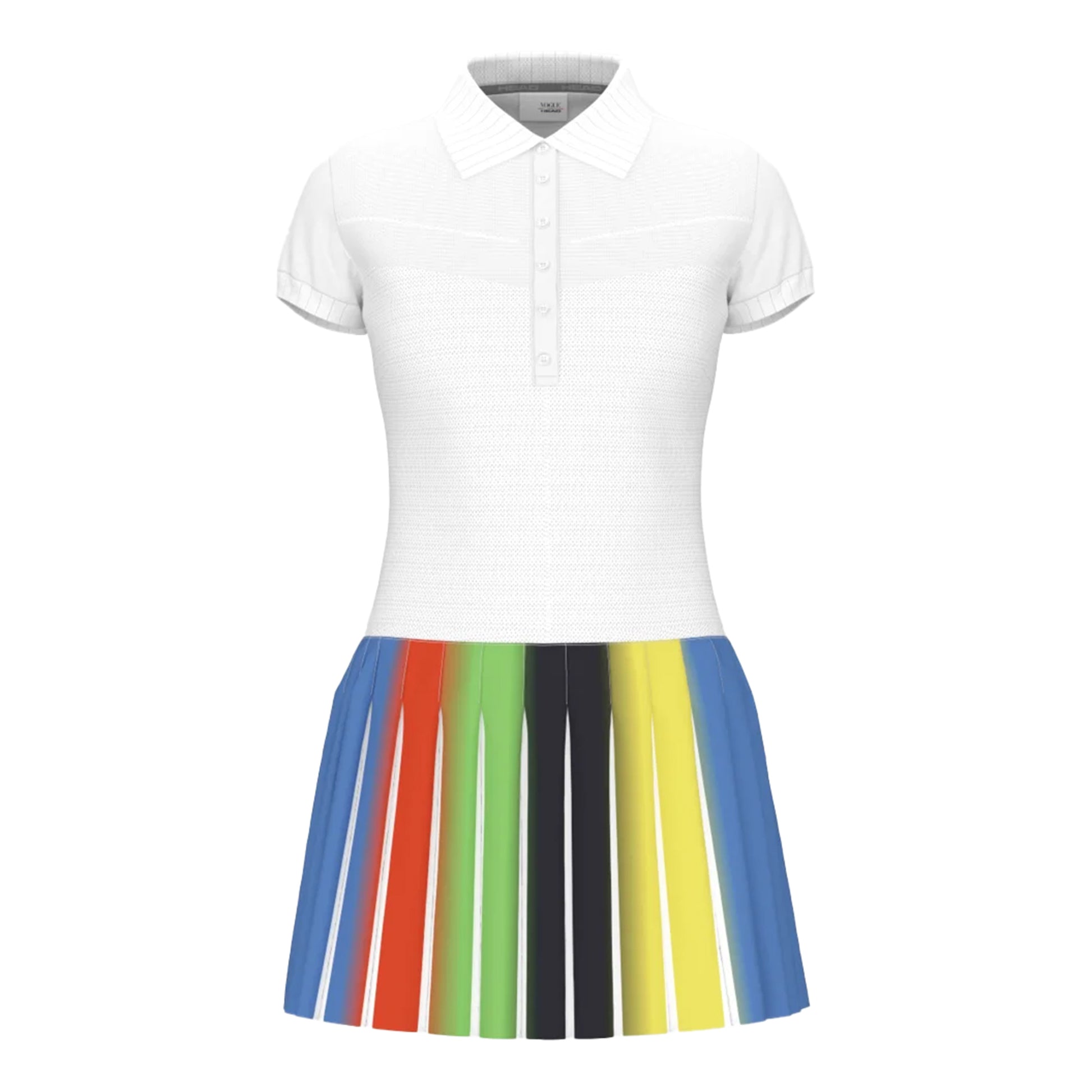 HEAD Vogue Kleid Damen - weiß, mehrfarbig