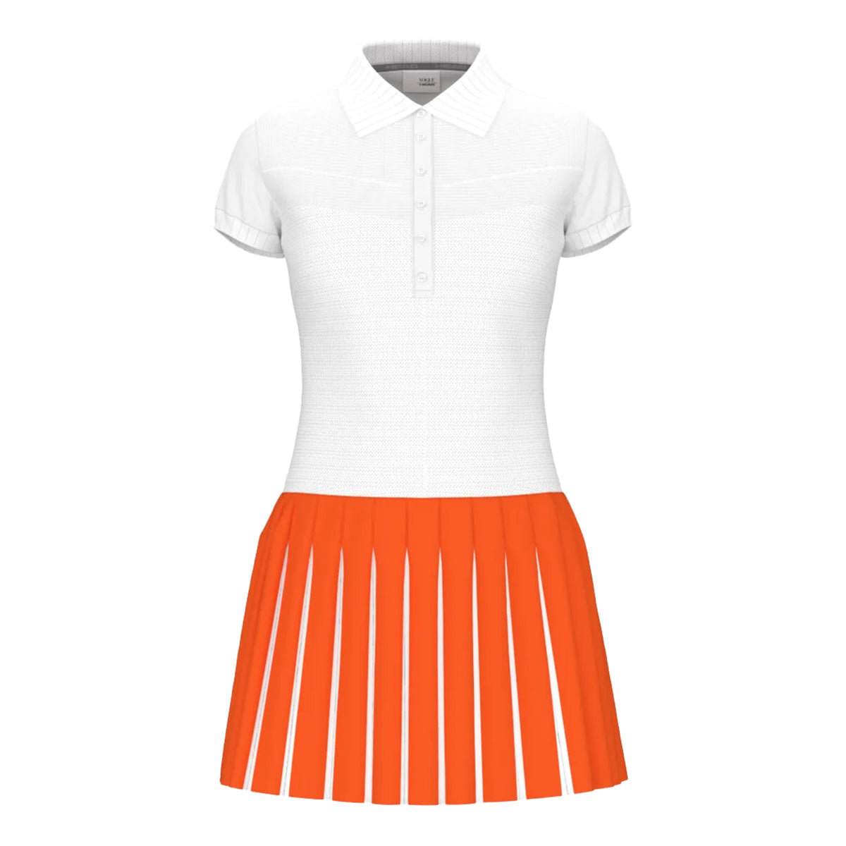 HEAD Vogue Kleid Damen - weiß, orange