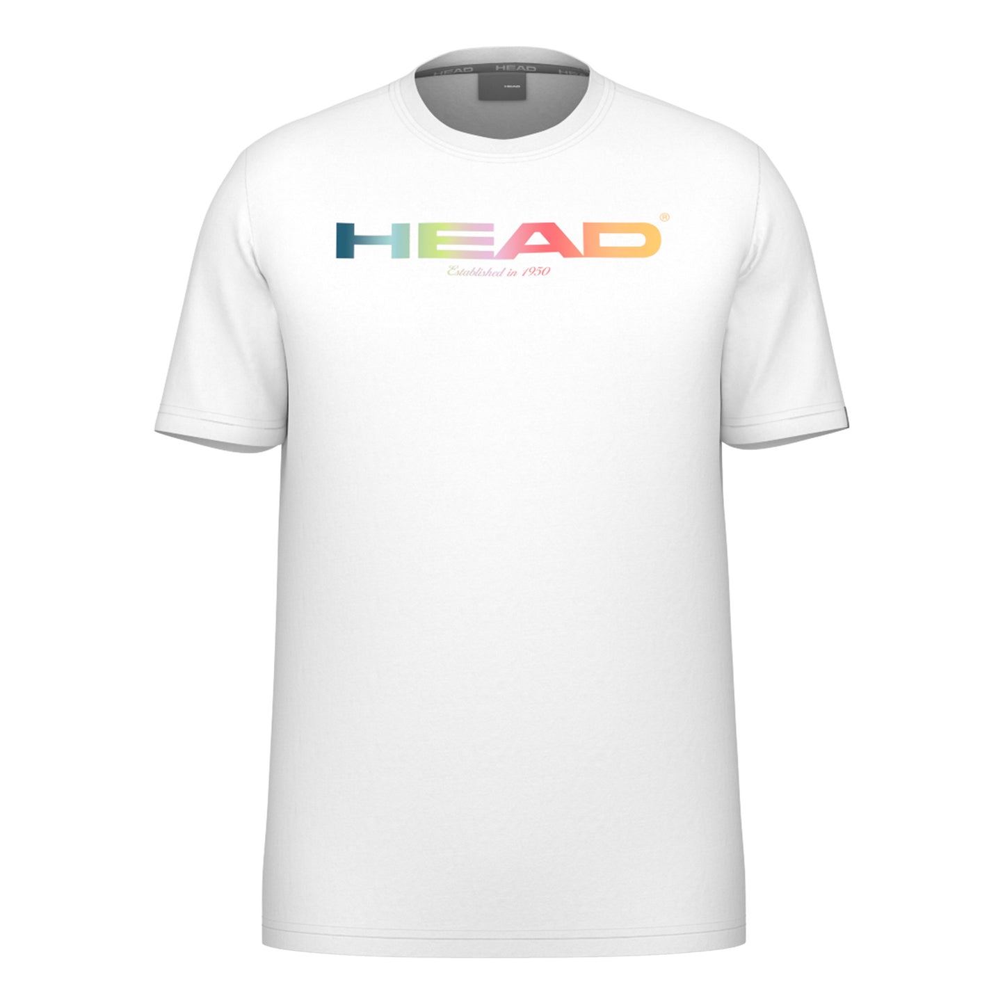 HEAD Rainbow T-Shirt Herren-Weiß