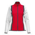 Club 25 Jacket Women Trainingsjacke Damen-Rot,Weiß
