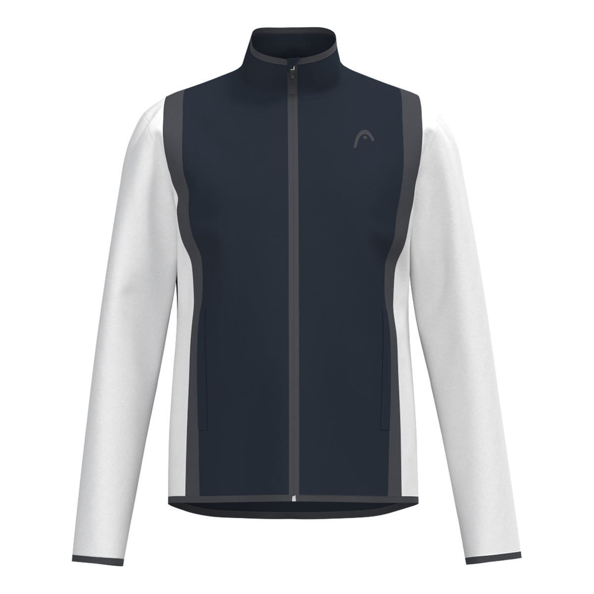 HEAD Club 25 Trainingsjacke Herren - dunkelblau, weiß