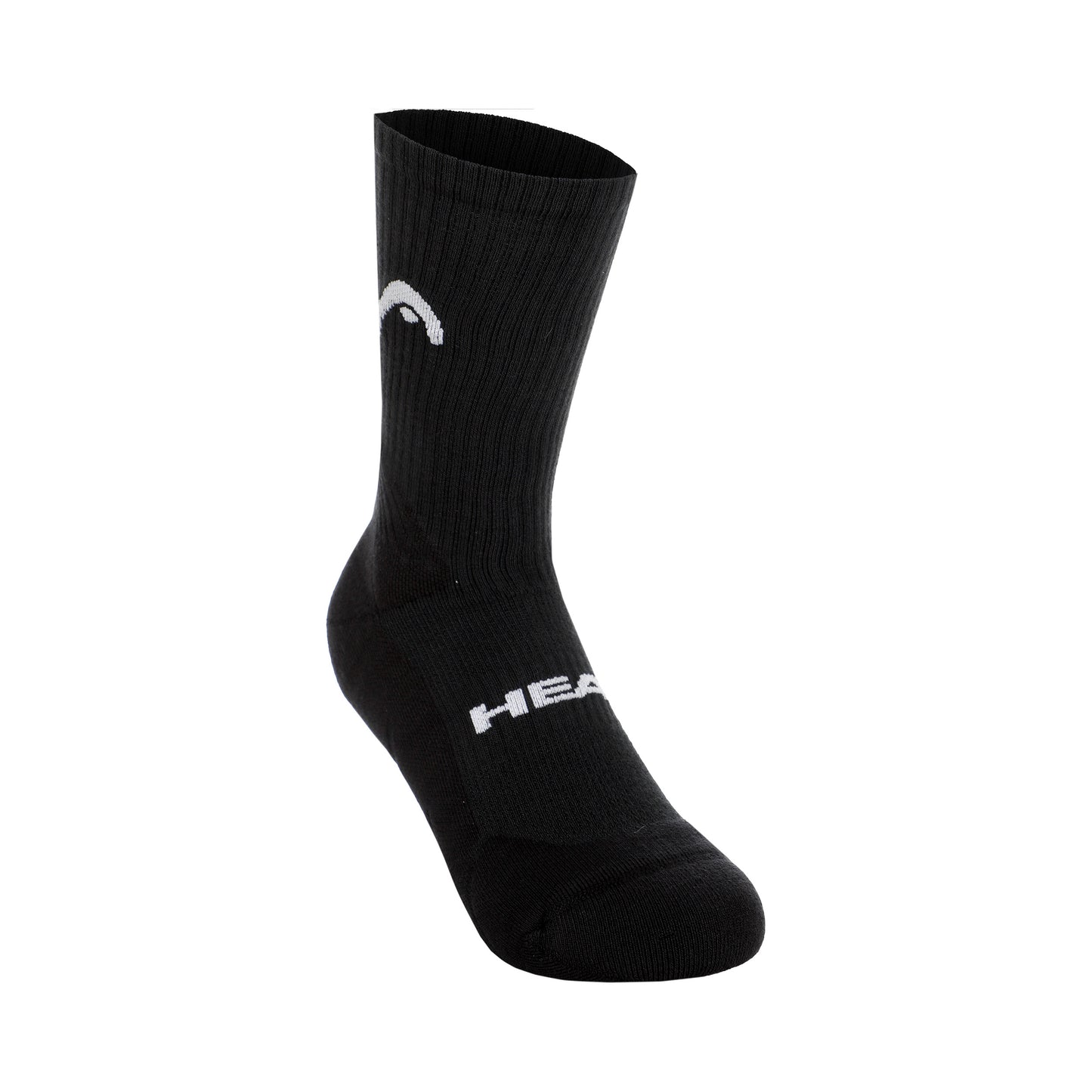 HEAD Tennis Crew Athletes Tennissocken 1er Pack-Schwarz