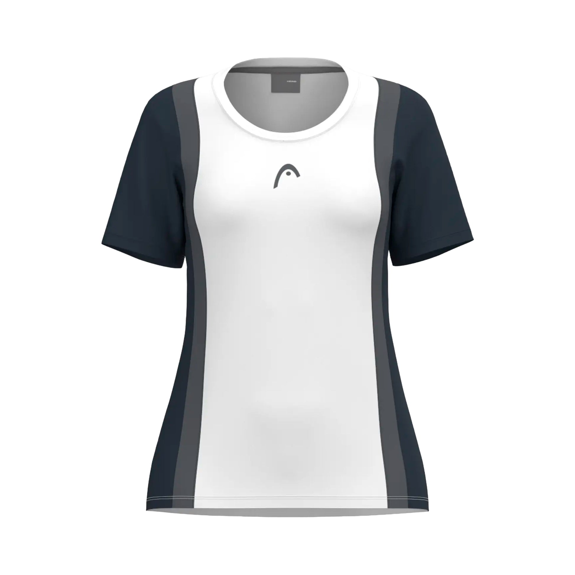 HEAD Club 25 Tech T-Shirt Mädchen - dunkelblau, weiß