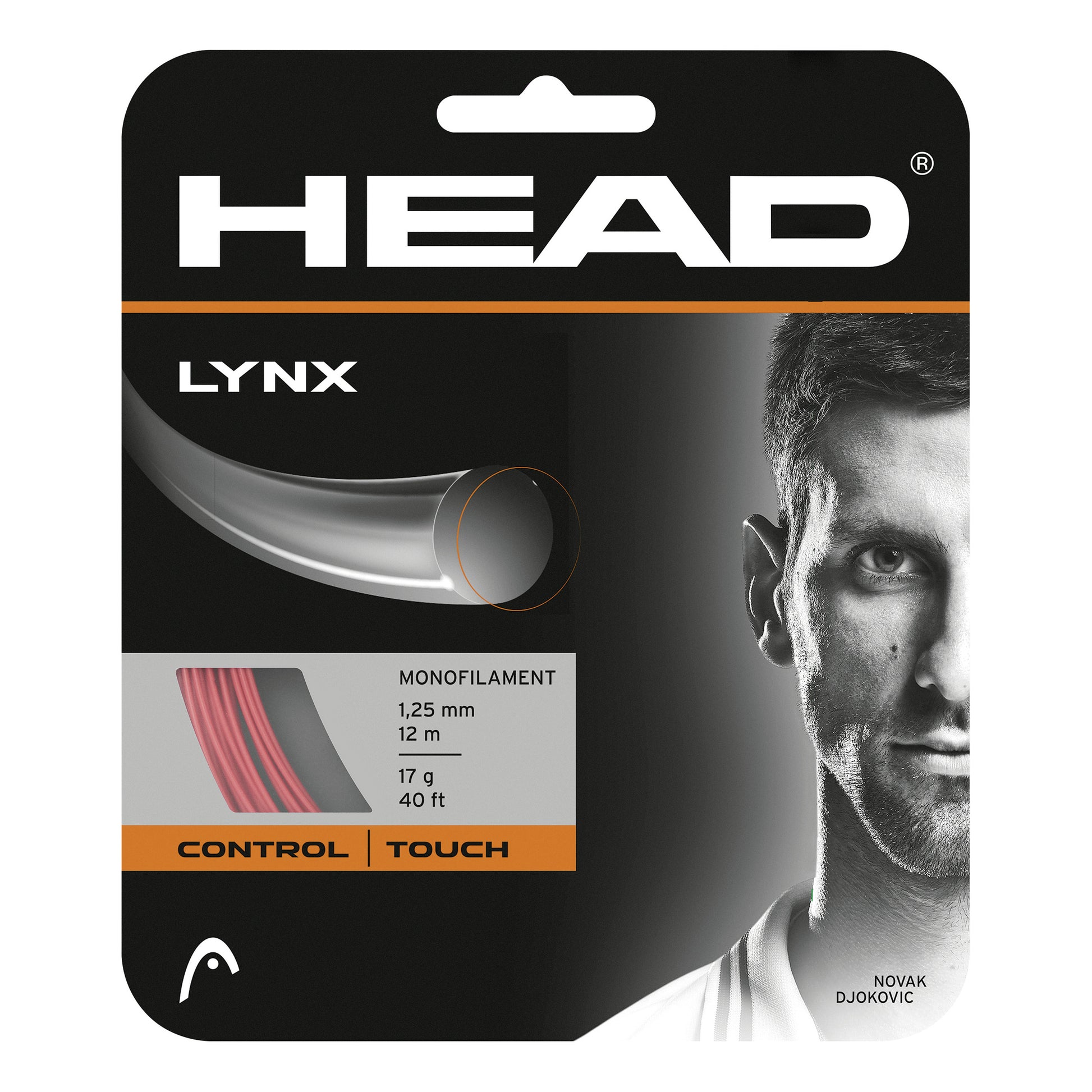 HEAD Lynx  Saitenset 12m -rot