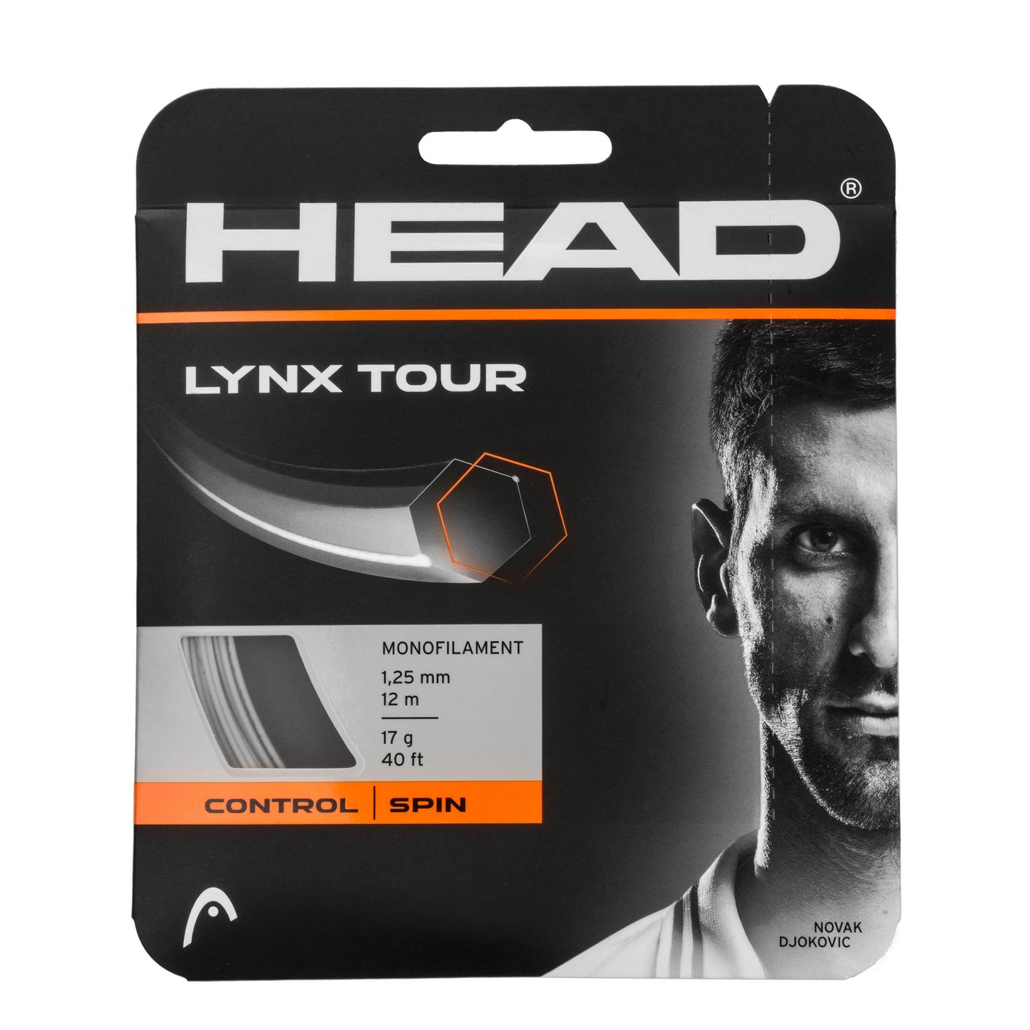 HEAD Lynx Tour Saitenset 12m-Grau