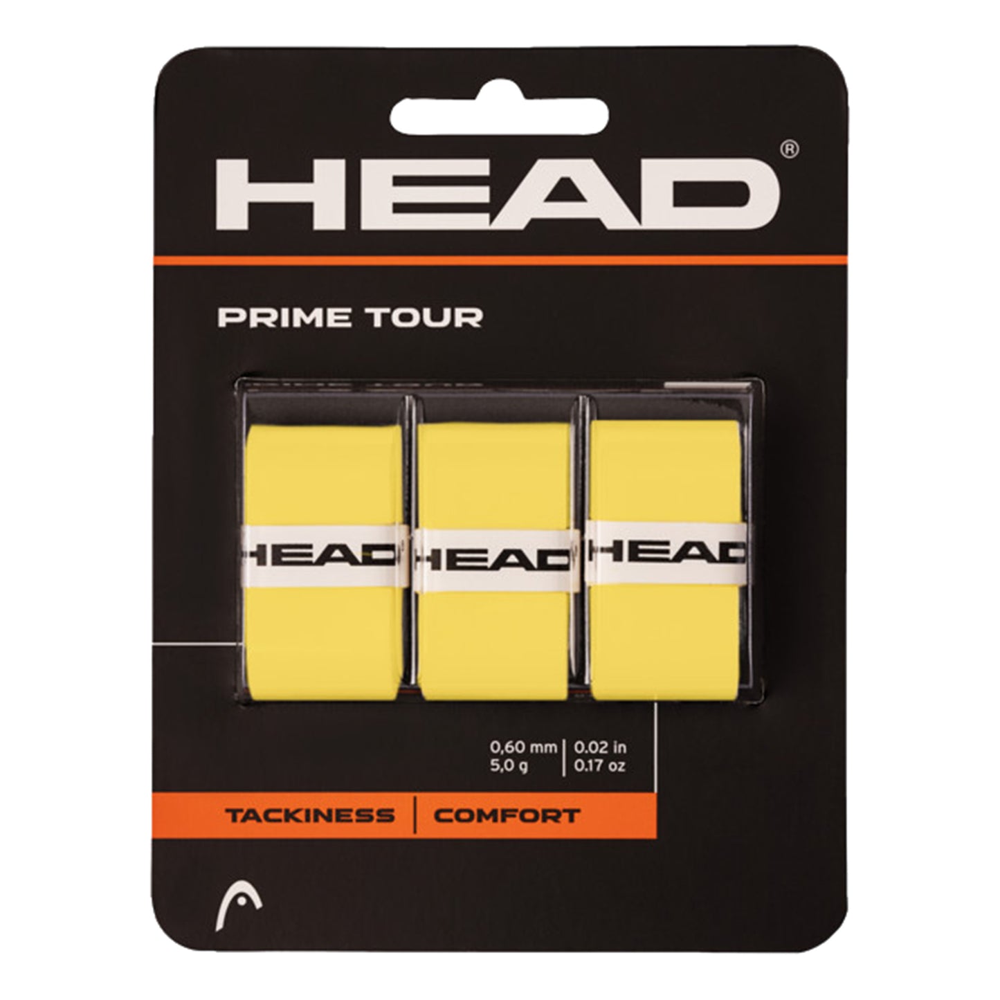 HEAD Prime Tour 3er Pack - gelb