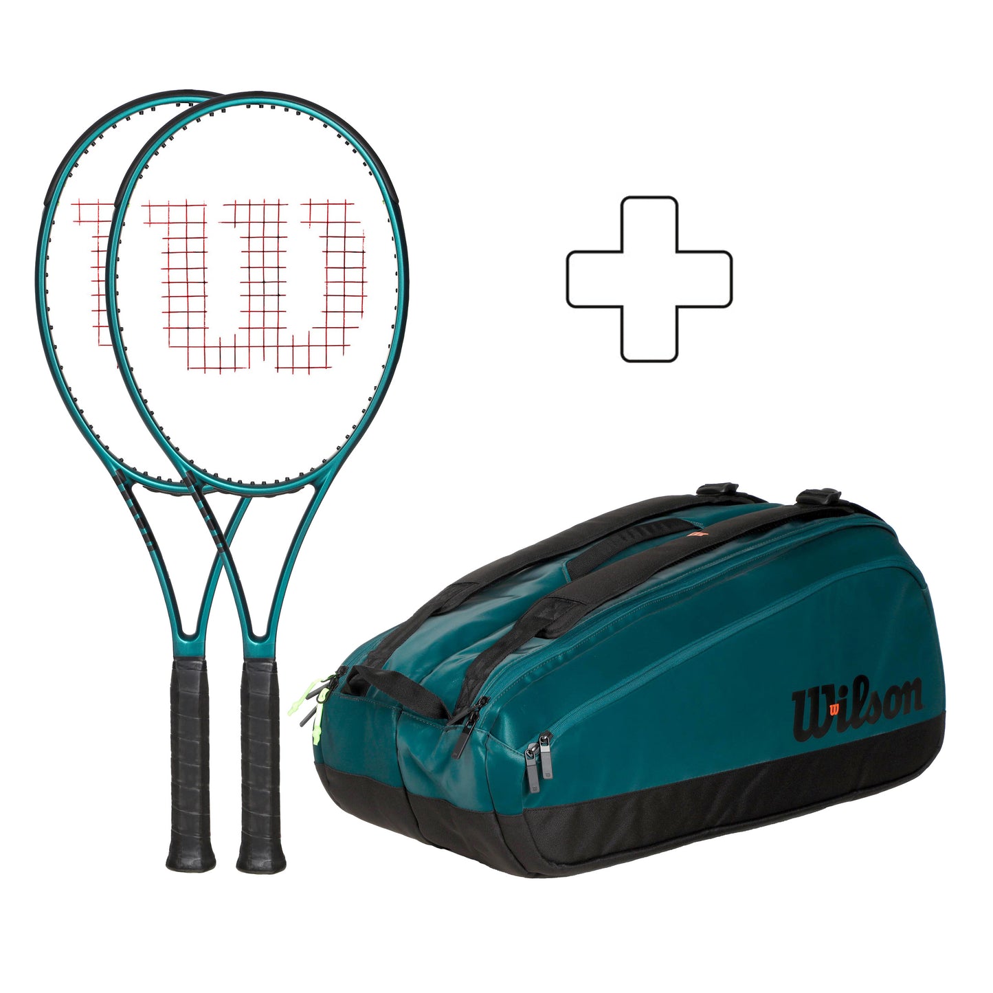 Wilson 2x 98S v9 plus Schlägertasche