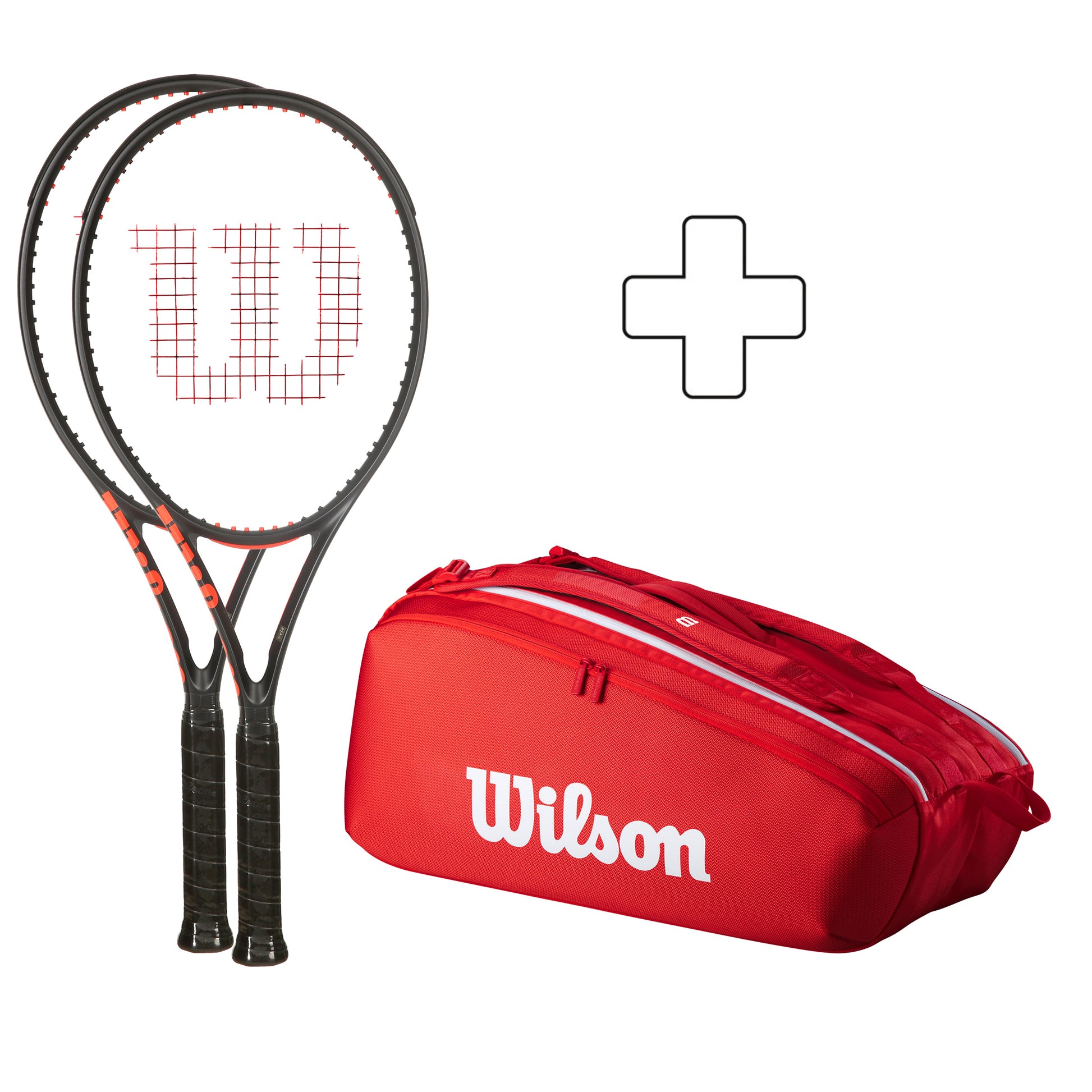 Wilson 2x Clash 100 V3.0 plus Schlägertasche