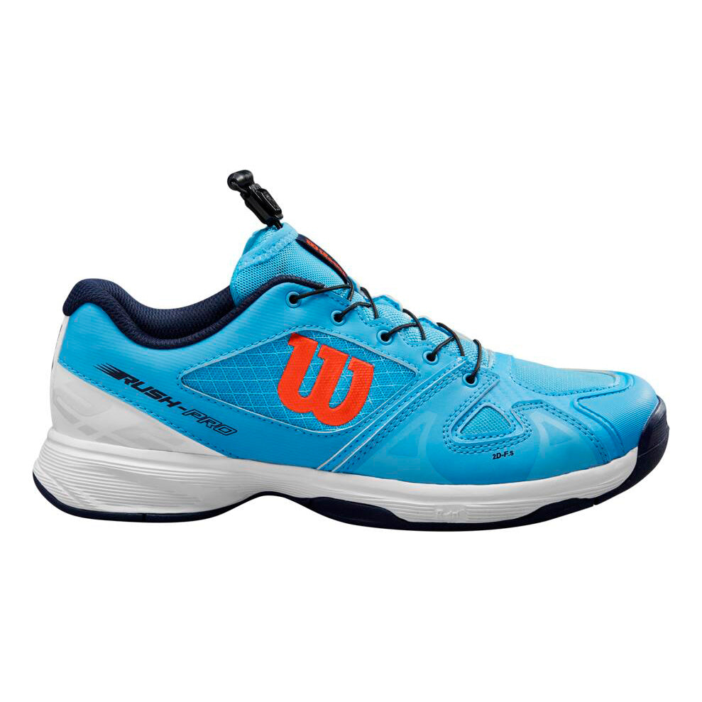 Wilson Pro Ql Allcourtschuh Kinder - blau, weiß
