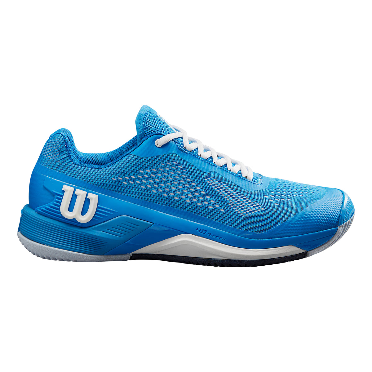 Wilson Rush Pro 4.0 Allcourtschuh Herren - blau, weiß