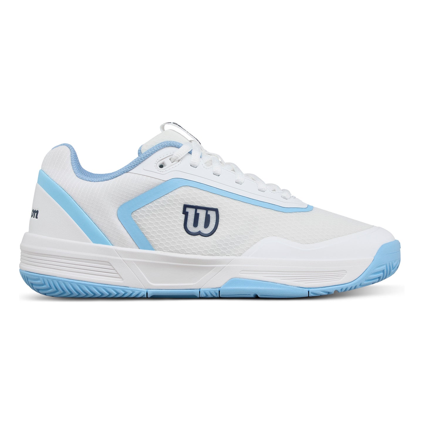 Wilson Court Glide Allcourtschuh Damen - weiß, hellblau