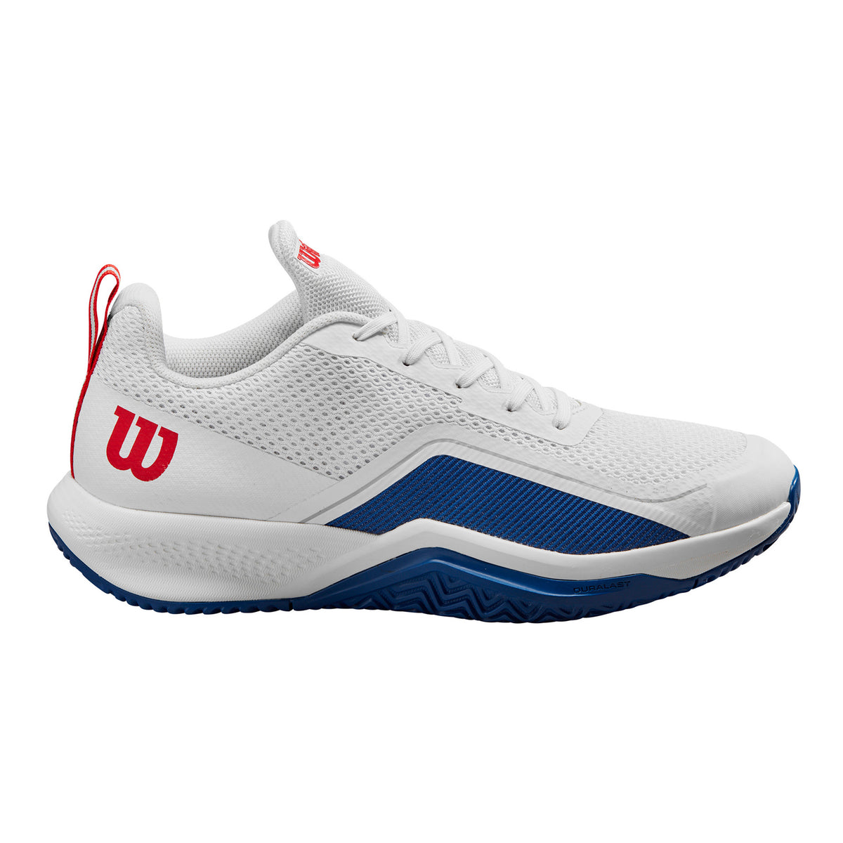 Wilson Rush Pro Lite Allcourtschuh Herren-Weiß,Blau