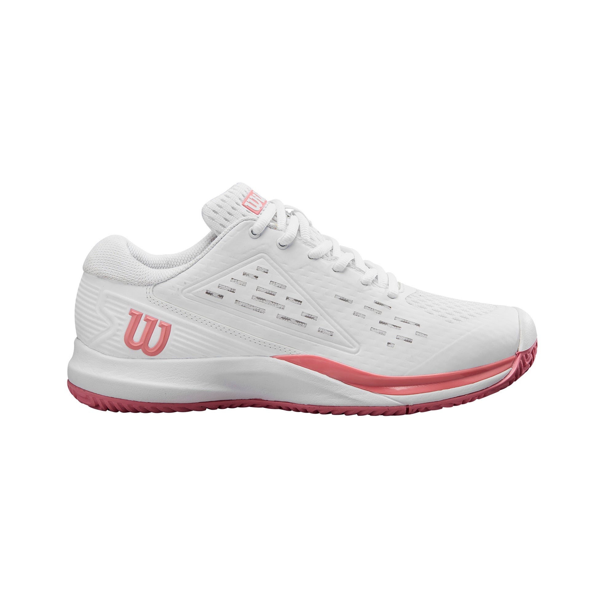 Wilson Rush Pro Ace Allcourtschuh Kinder-Weiß,Mauve