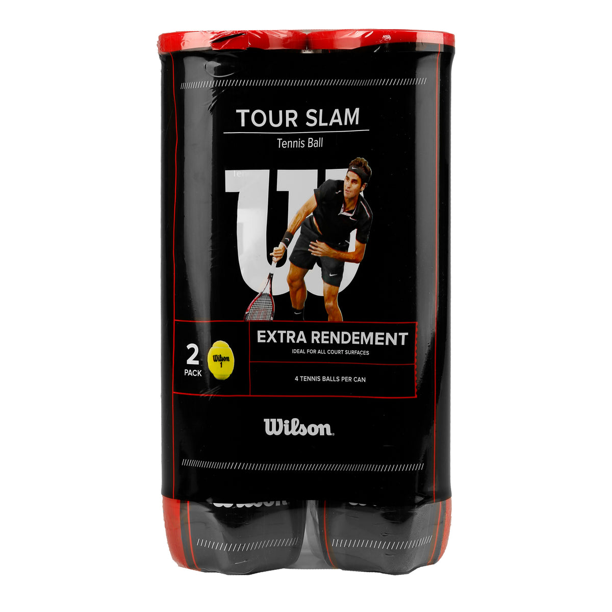 Wilson Tour Slam 2x 4er Dose