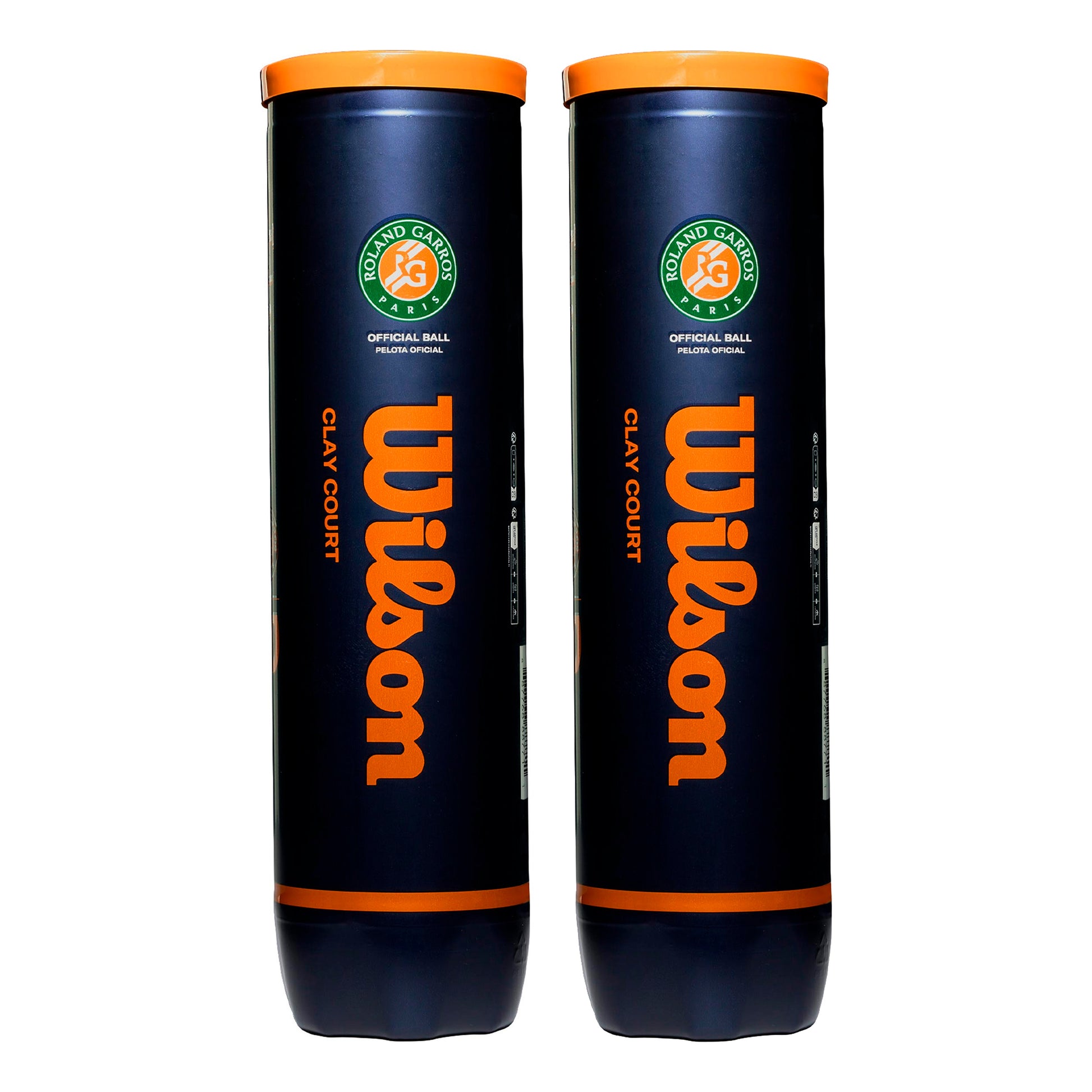Wilson Roland Garros Official Bi Pack 2x 4er Dose