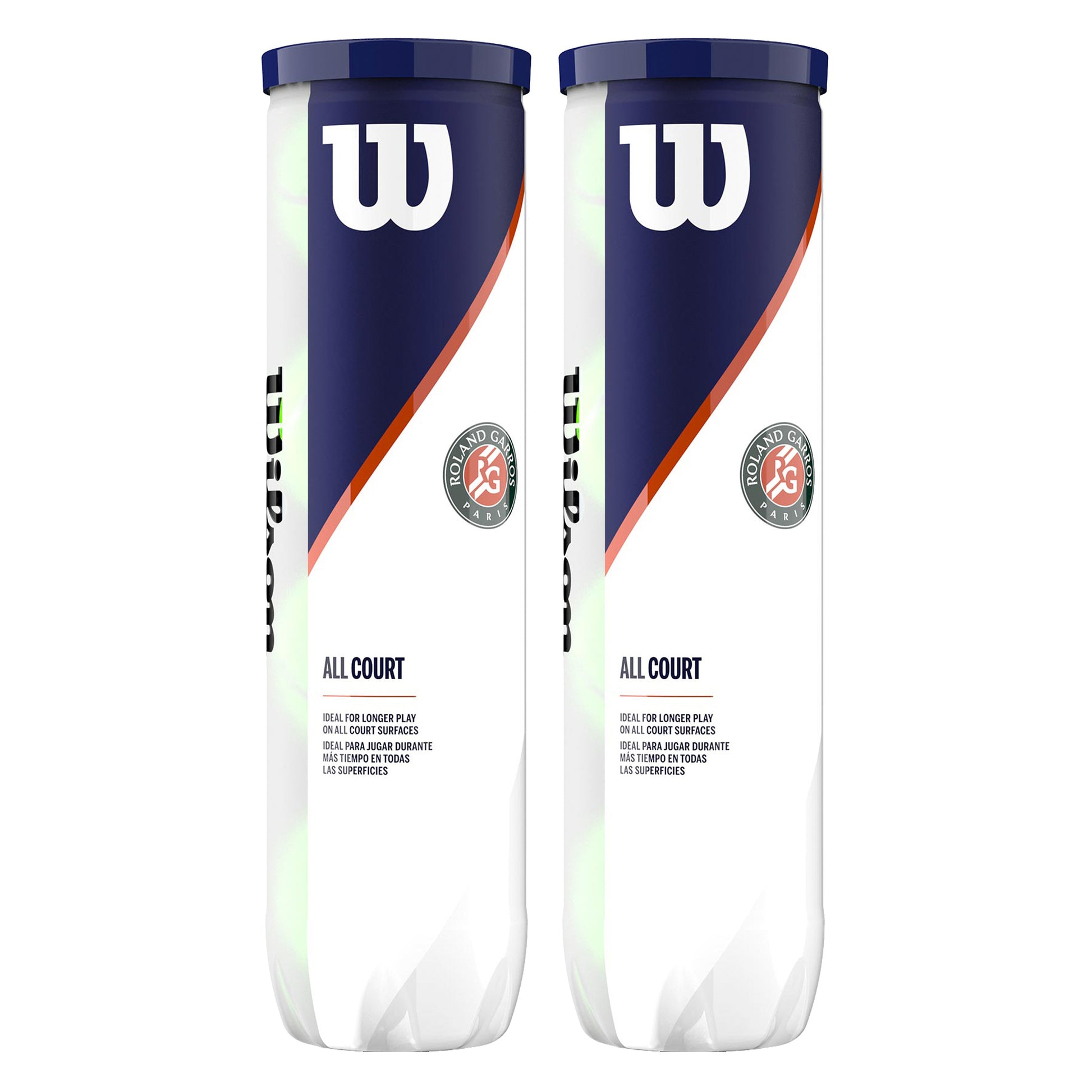 Wilson Roland Garros All Court 2x 4er Dose