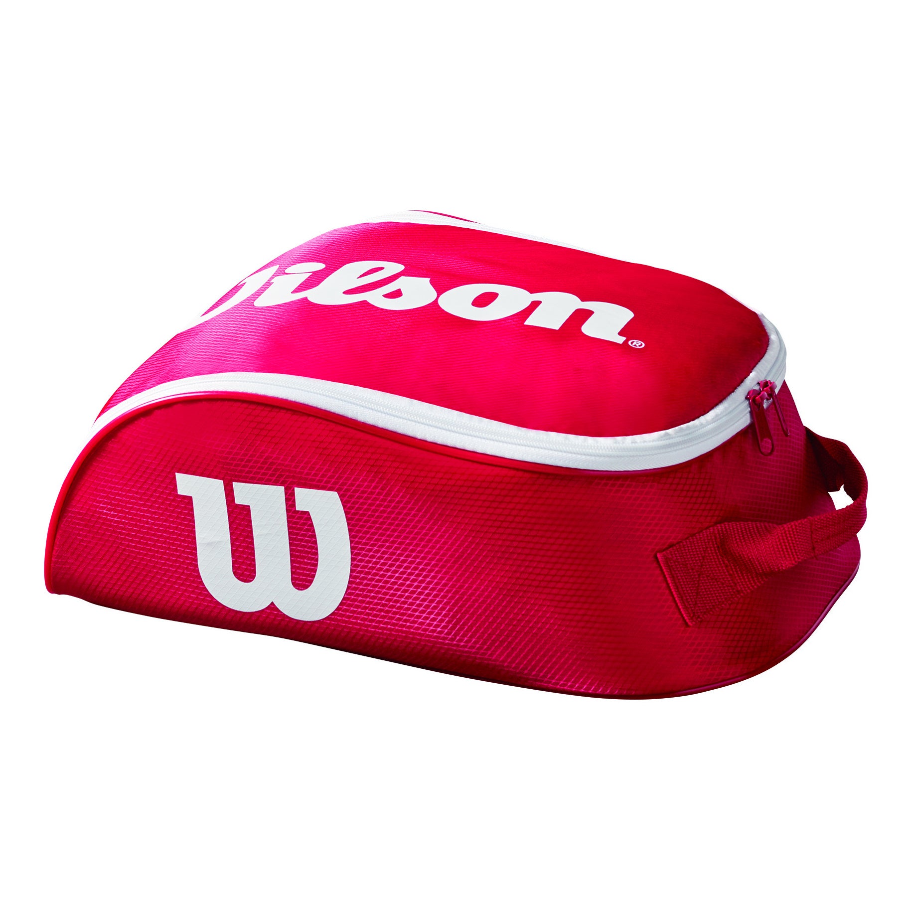 Wilson Tour IV Schuhtasche-Rot,Weiß