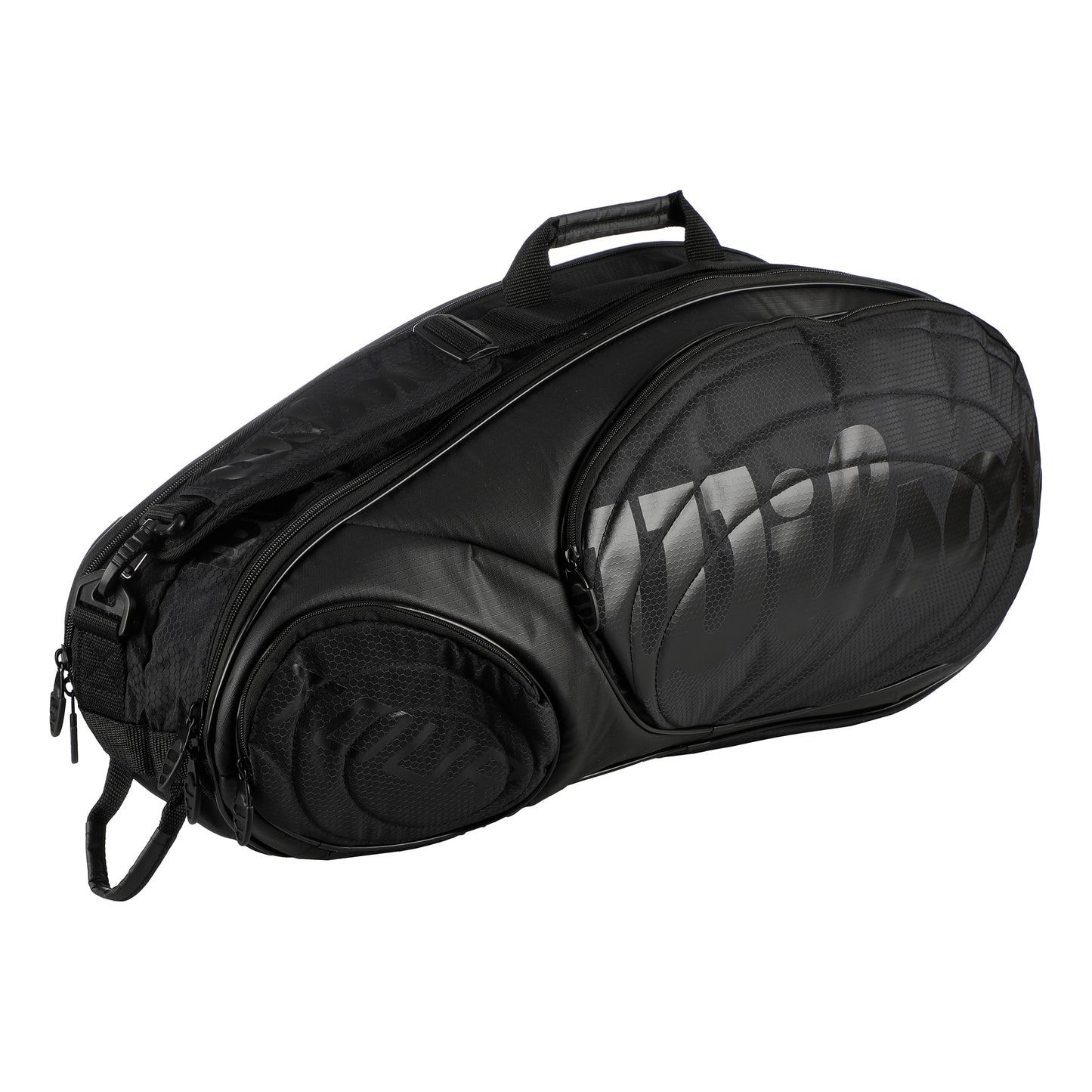 Wilson Tour Schlägertasche 6er Special Edition-Schwarz,Schwarz Glänzend