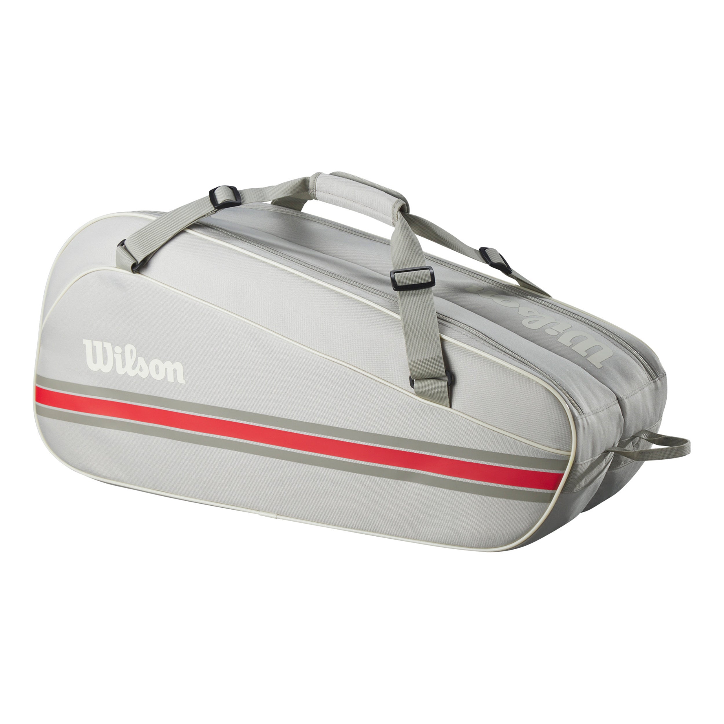 Wilson Tour Team Schlägertasche 6er-Hellgrau
