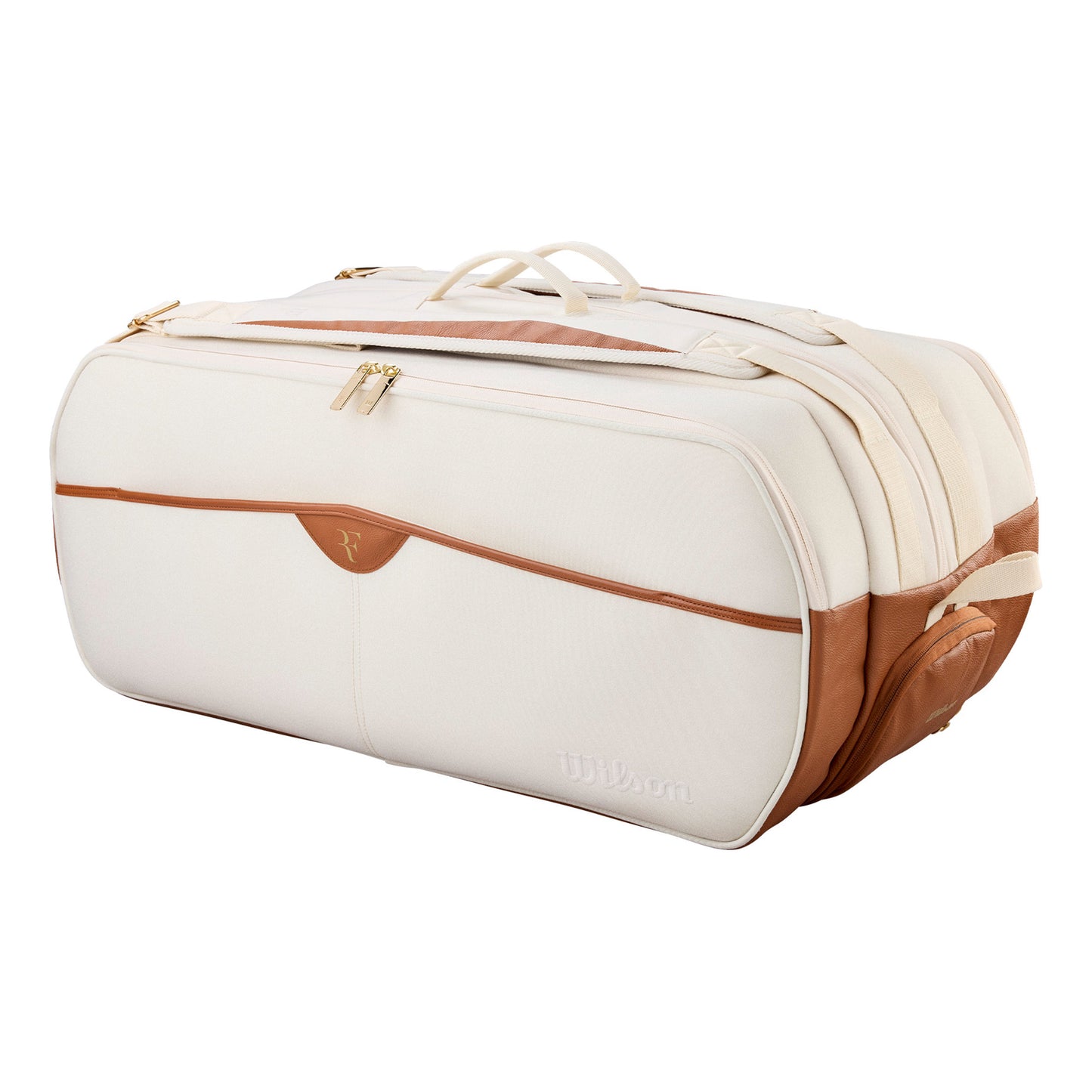 Wilson Tour RF Lawn Tournament Schlägertasche 12er - creme